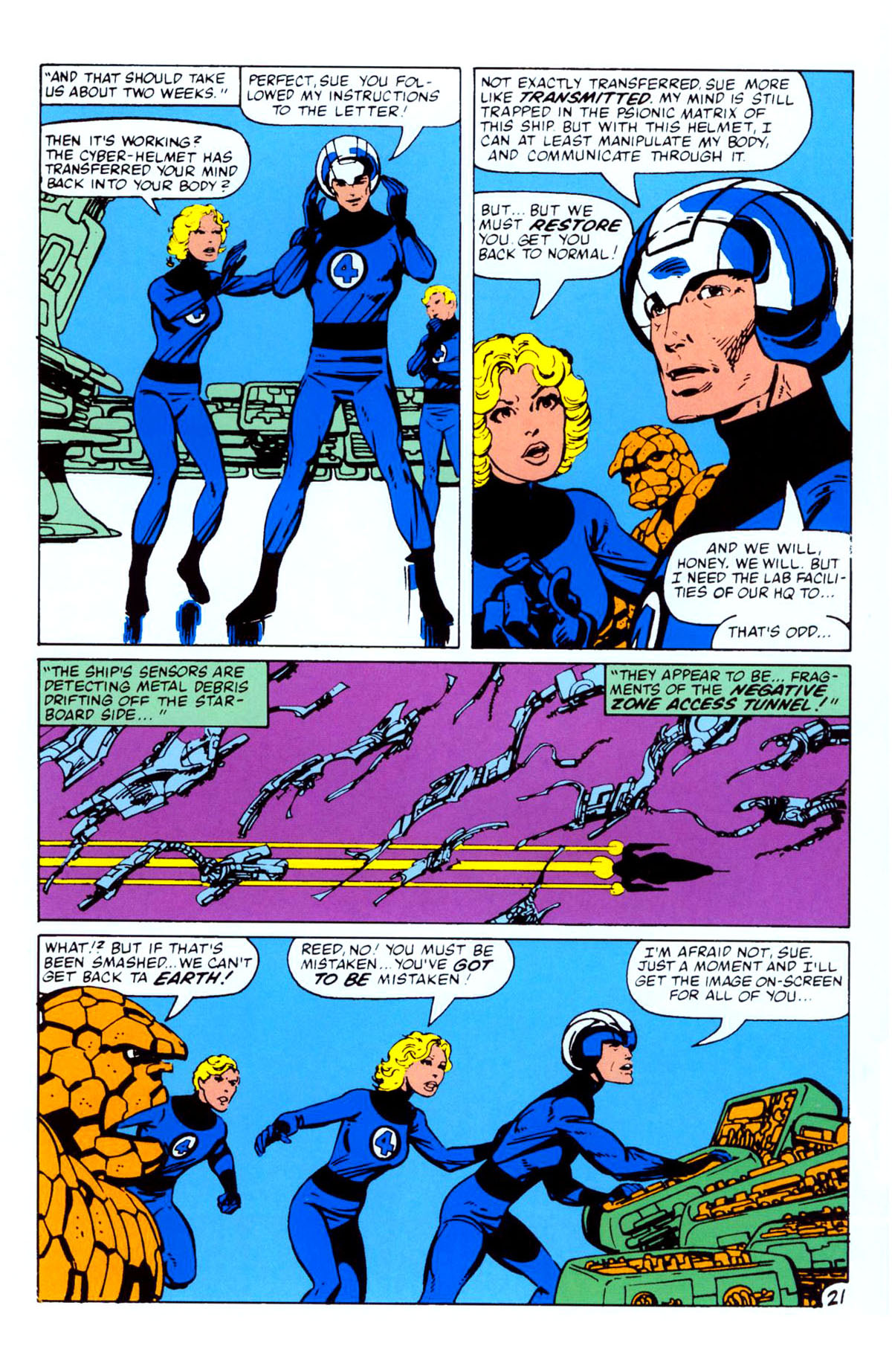 Read online Fantastic Four Visionaries: John Byrne comic -  Issue # TPB 3 - 114