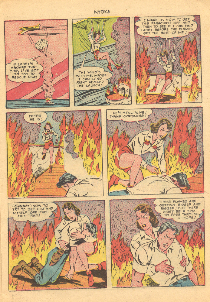 Read online Nyoka the Jungle Girl (1945) comic -  Issue #52 - 15