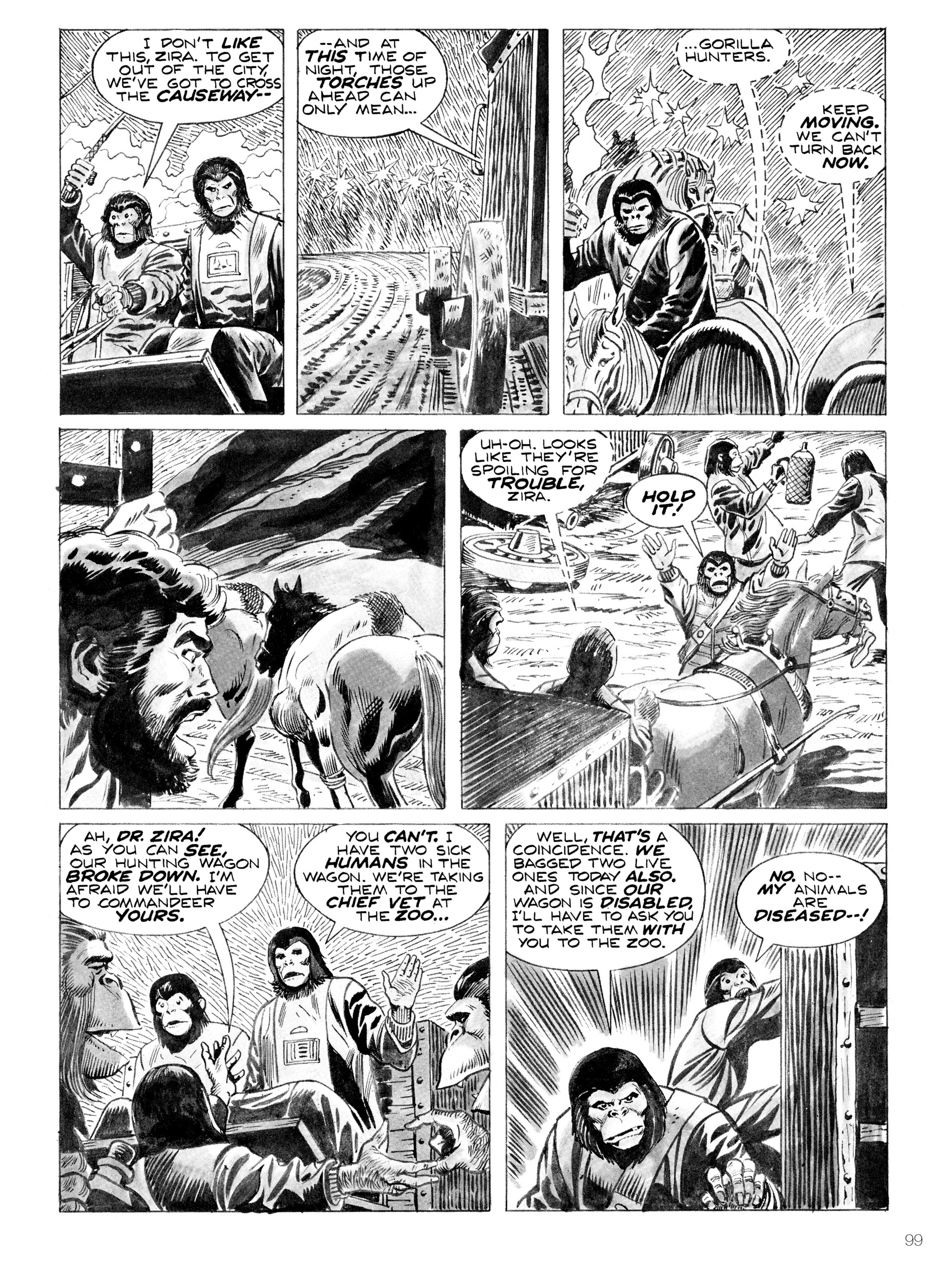 Read online Planet of the Apes: Archive comic -  Issue # TPB 2 (Part 1) - 96