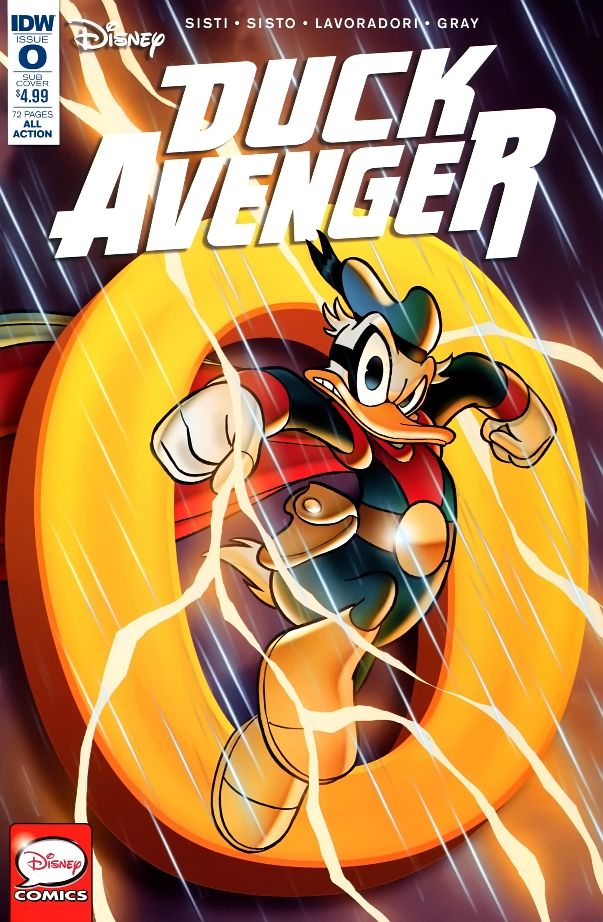 Read online Duck Avenger comic -  Issue #0 - 1