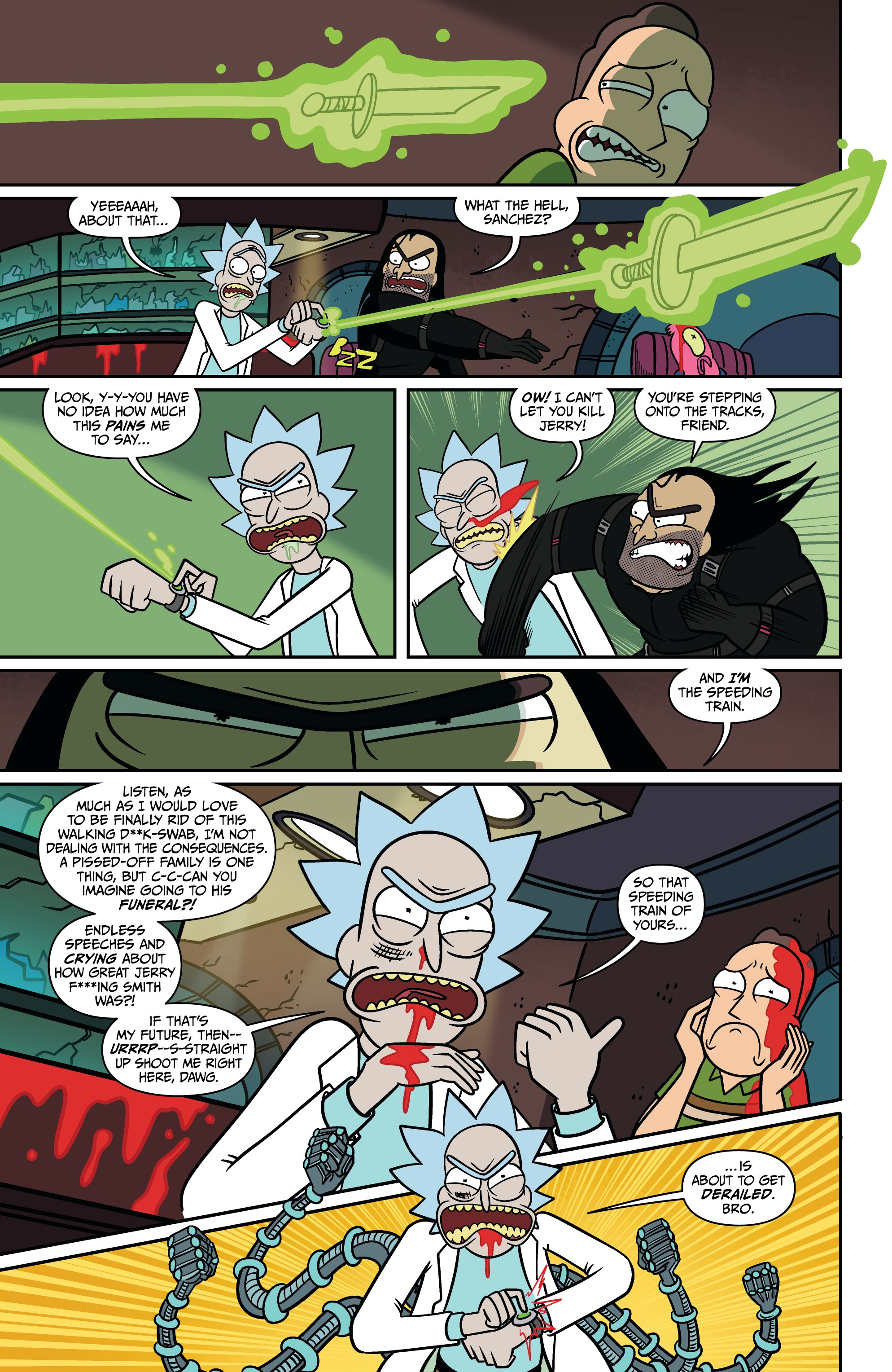 Read online Rick and Morty Presents: Jaguar comic -  Issue # Full - 13