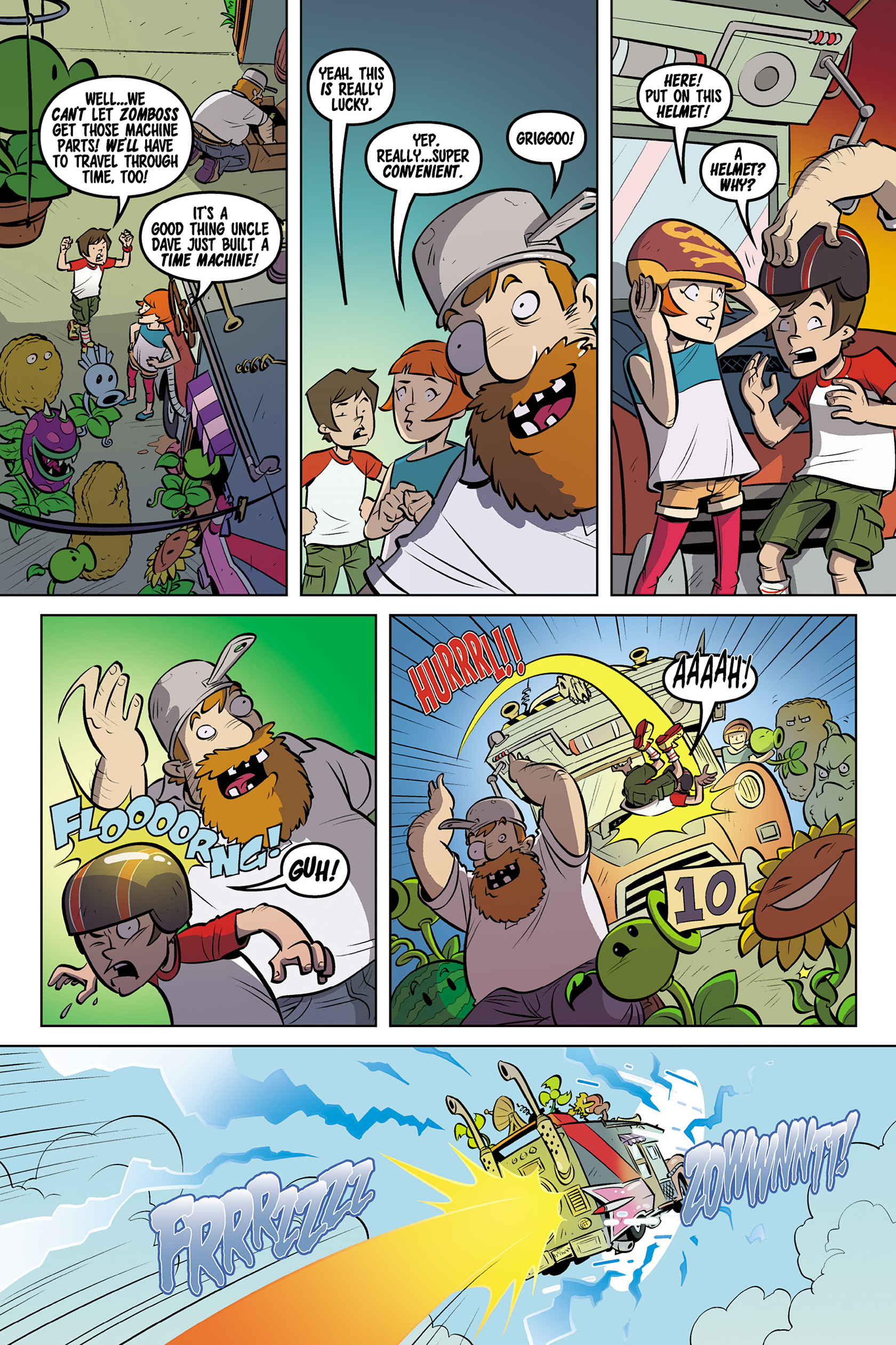 Read online Plants vs. Zombies: Timepocalypse comic -  Issue #1 - 14
