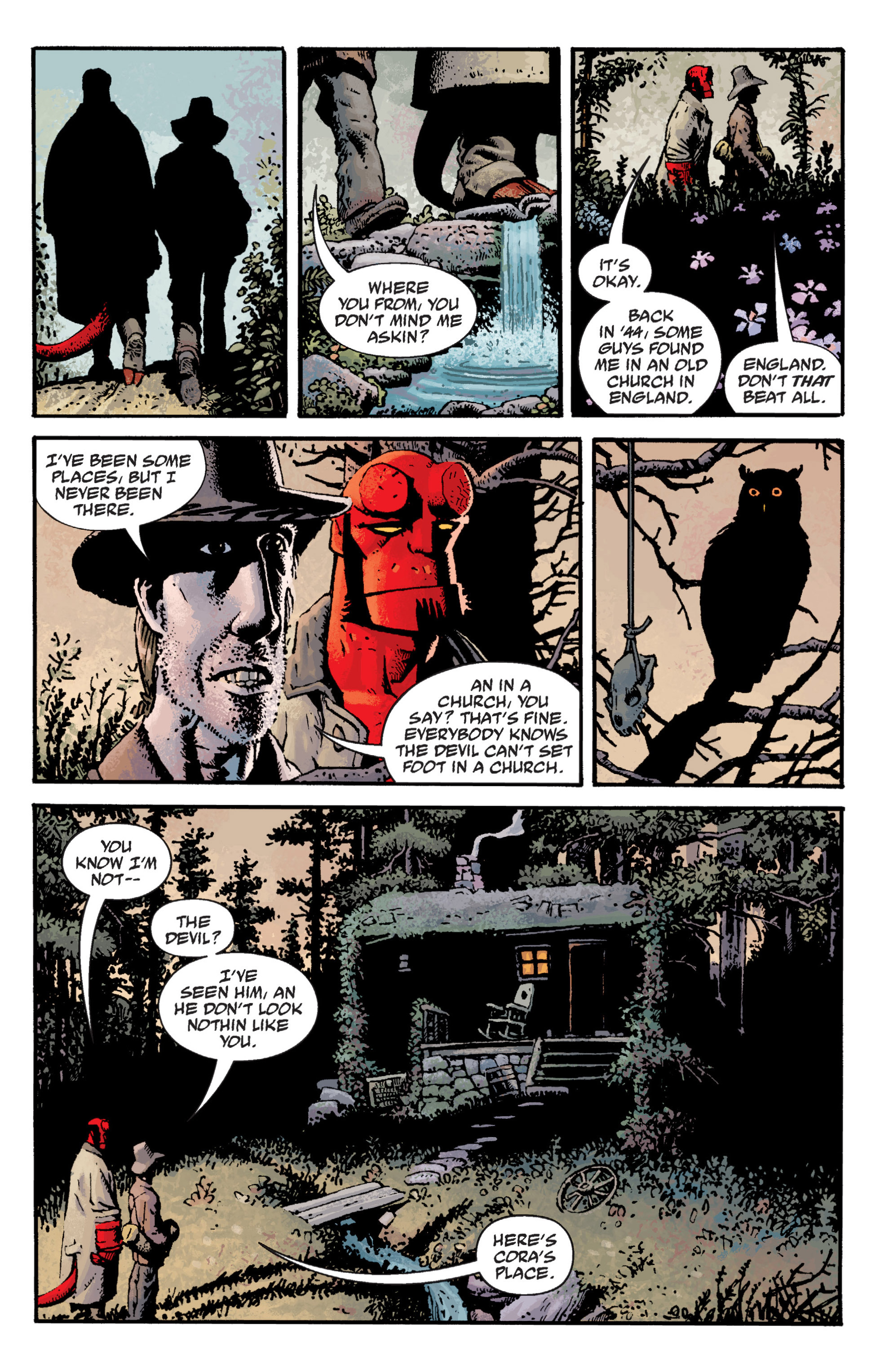 Read online Hellboy comic -  Issue #10 - 15