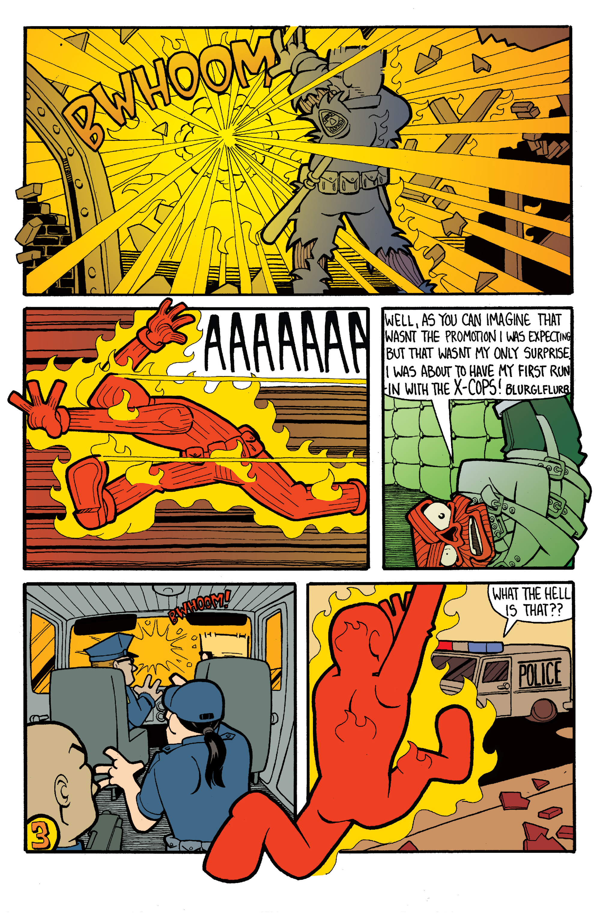 Read online Gwar: Orgasmageddon comic -  Issue #1 - 23