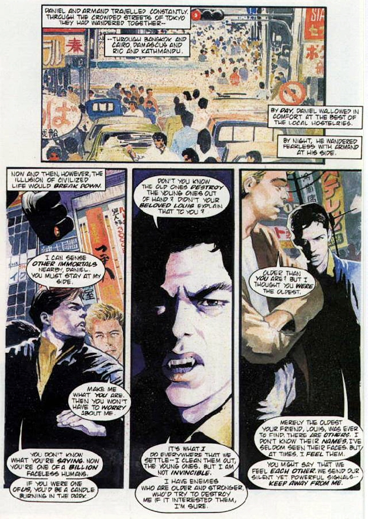 Read online Anne Rice's Queen of the Damned comic -  Issue #3 - 8