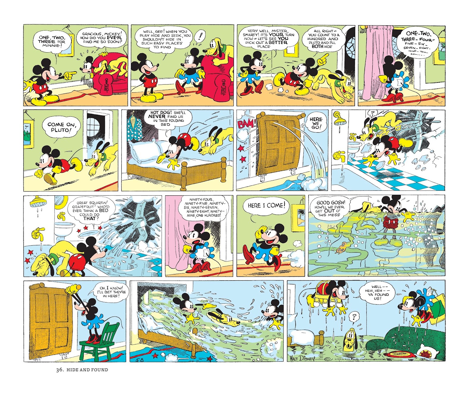 Walt Disney's Mickey Mouse Color Sundays issue TPB 1 (Part 1) - Page 36