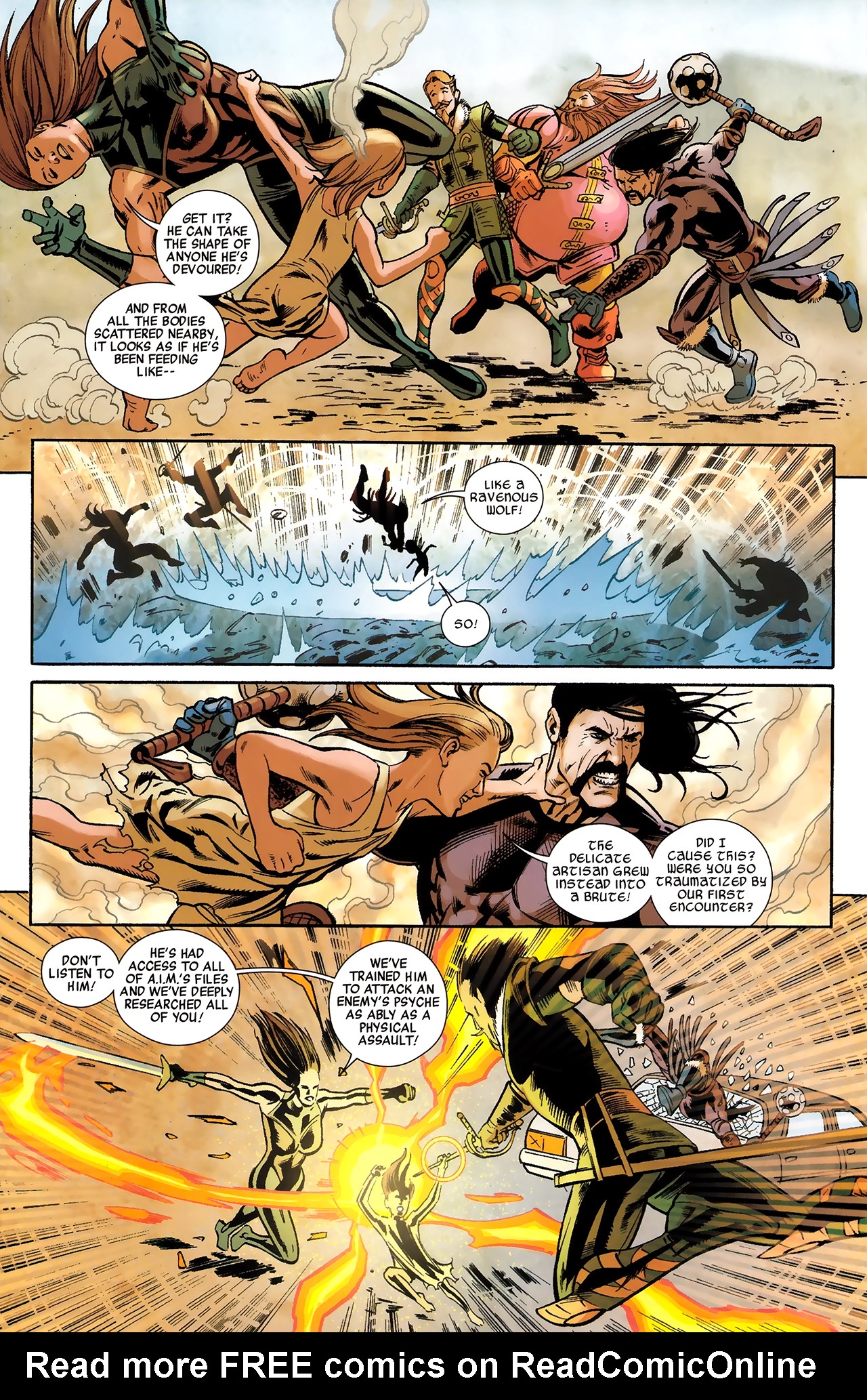 Read online Warriors Three comic -  Issue #4 - 6