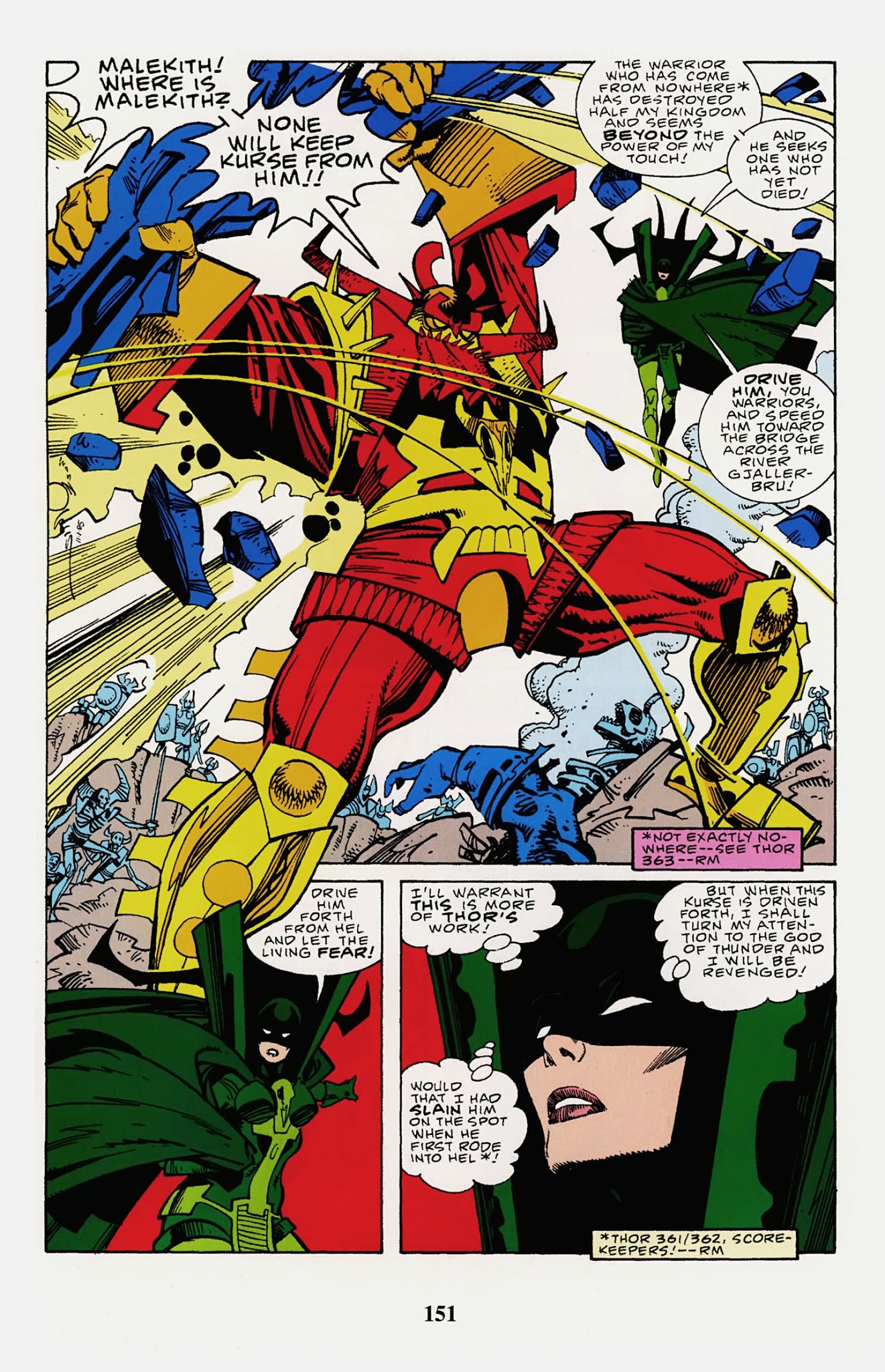 Read online Thor Visionaries: Walter Simonson comic -  Issue # TPB 3 - 153