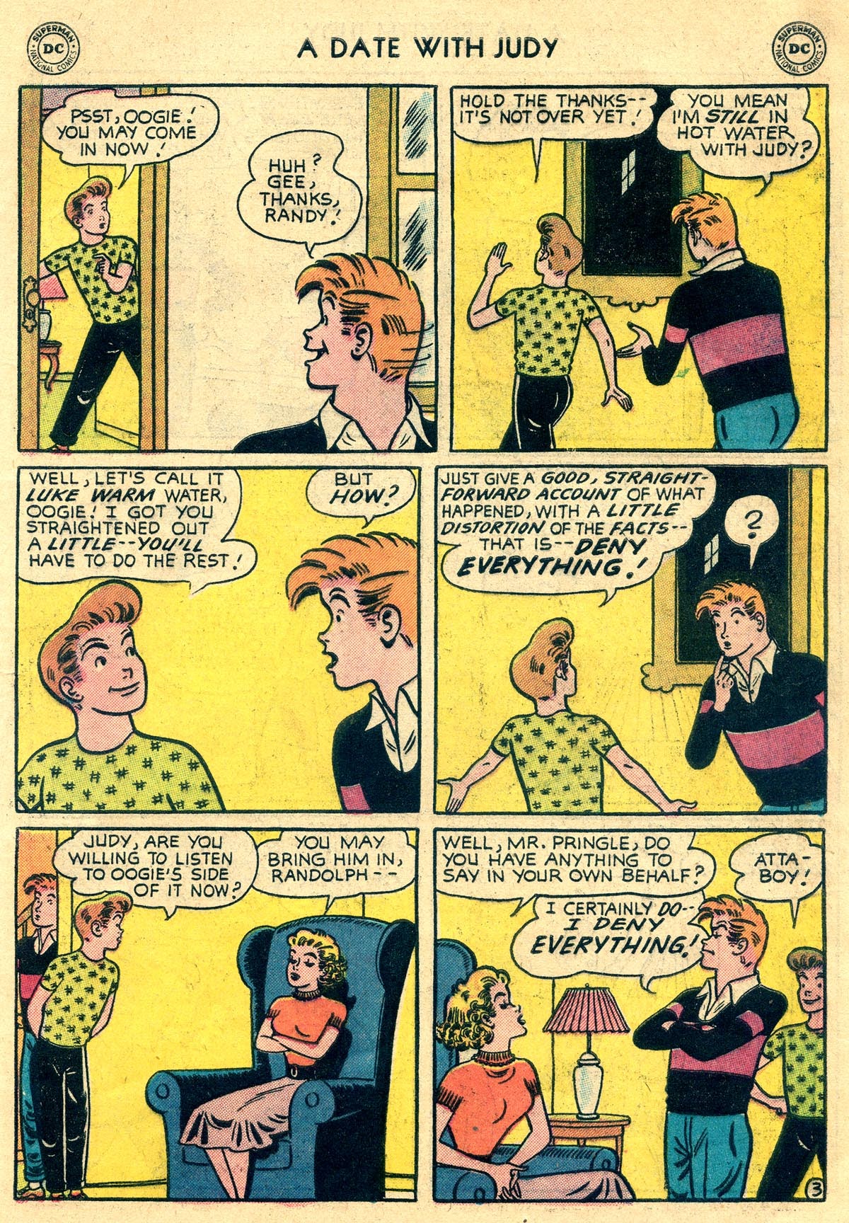 Read online A Date with Judy comic -  Issue #49 - 5