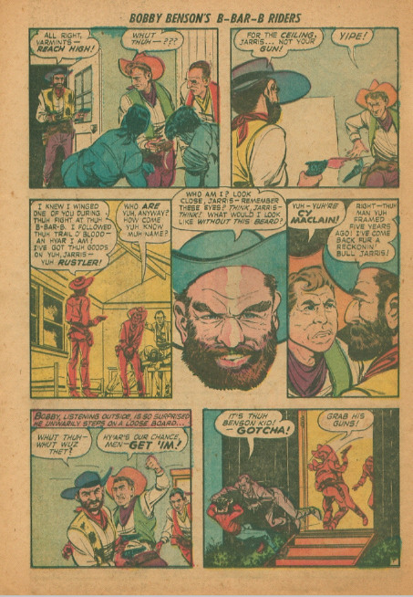 Read online Bobby Benson's B-Bar-B Riders comic -  Issue #10 - 32