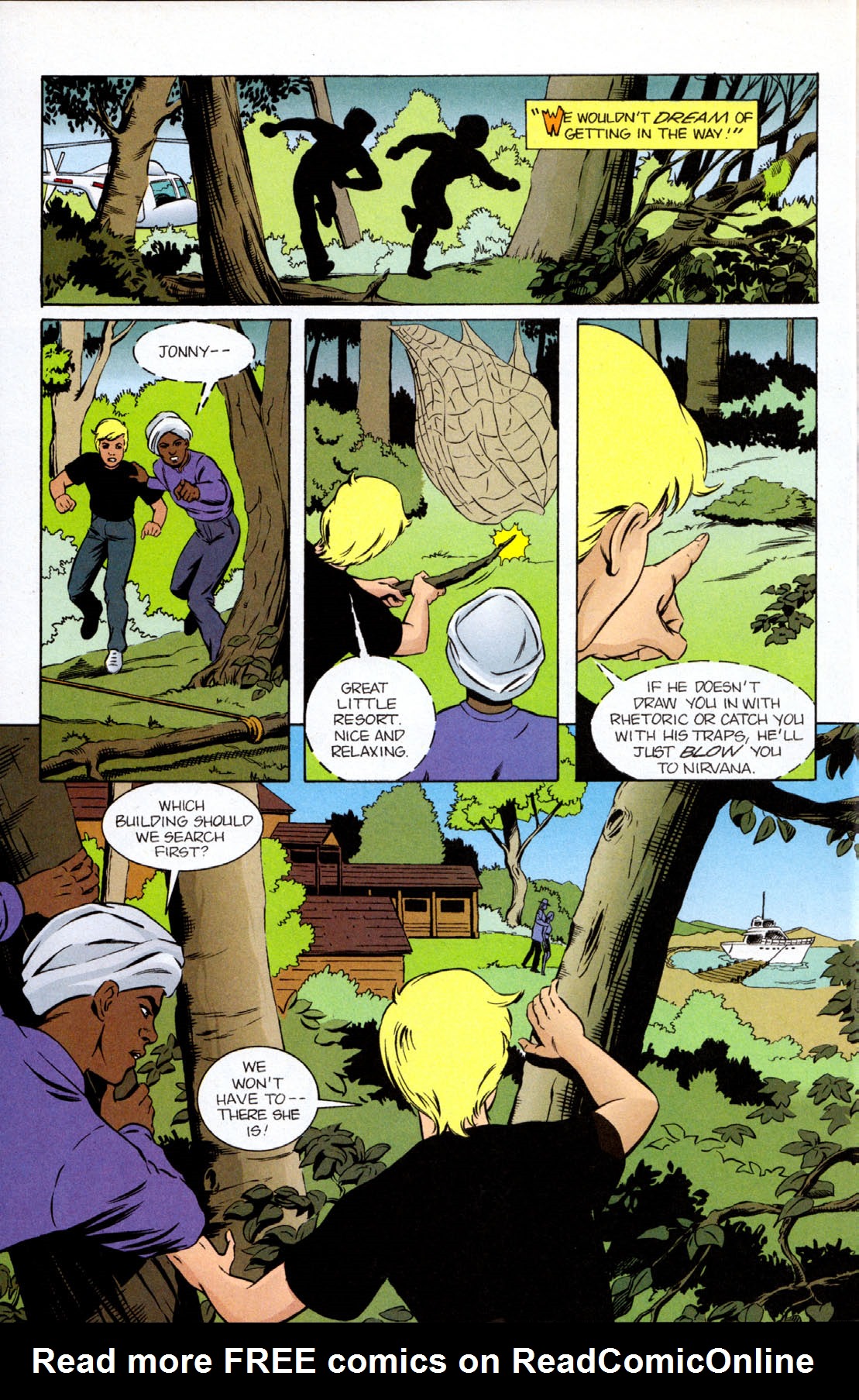 Read online The Real Adventures of Jonny Quest comic -  Issue #9 - 24