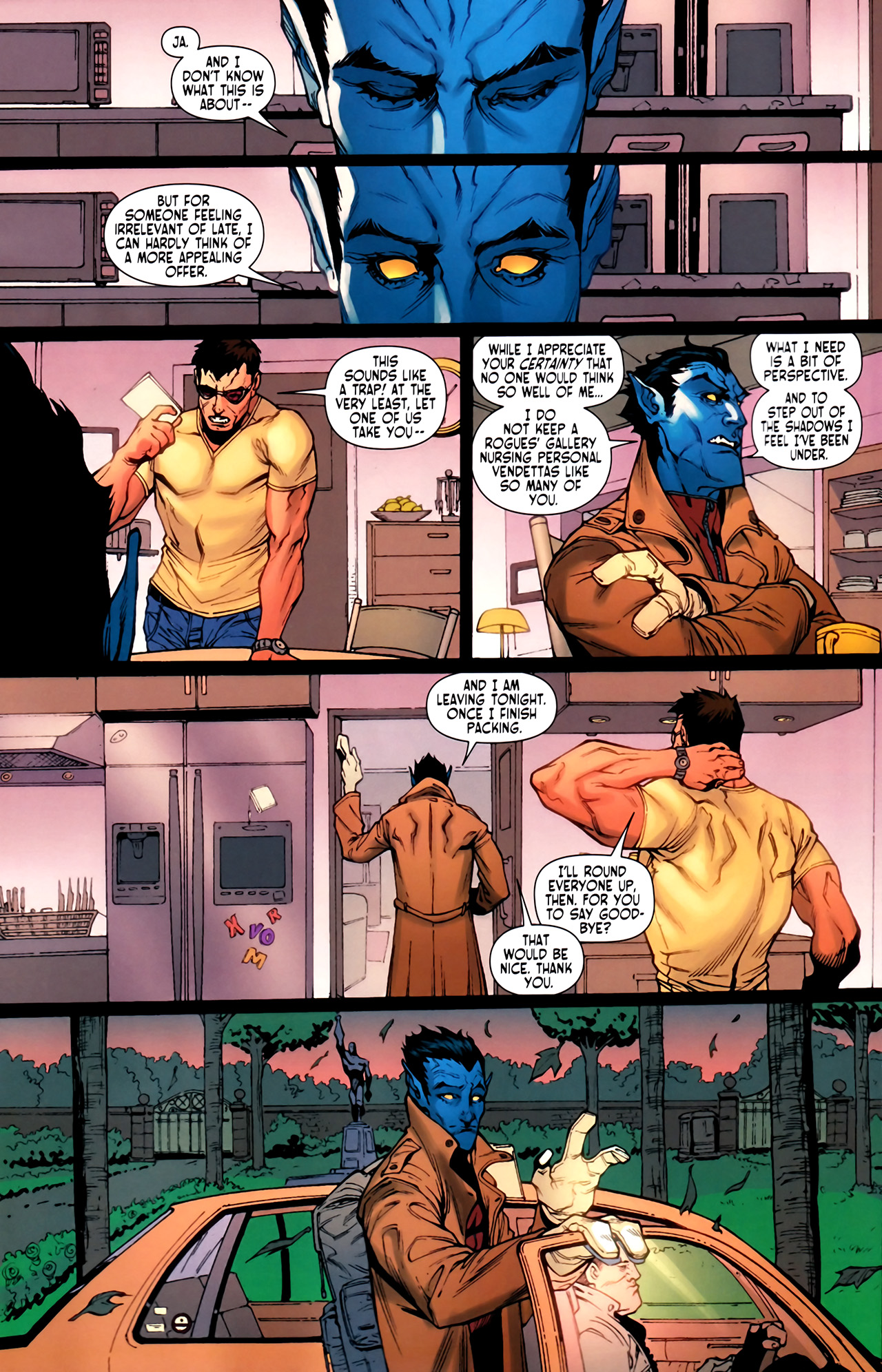 Read online X-Men: Manifest Destiny Nightcrawler comic -  Issue # Full - 5