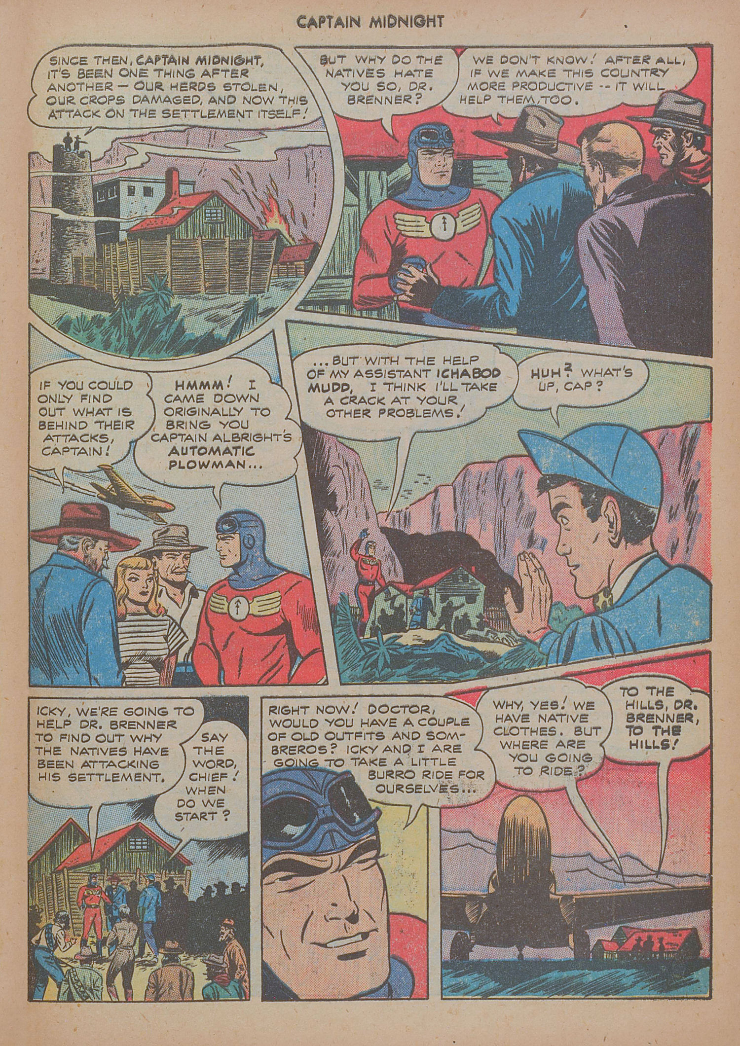 Read online Captain Midnight (1942) comic -  Issue #60 - 29