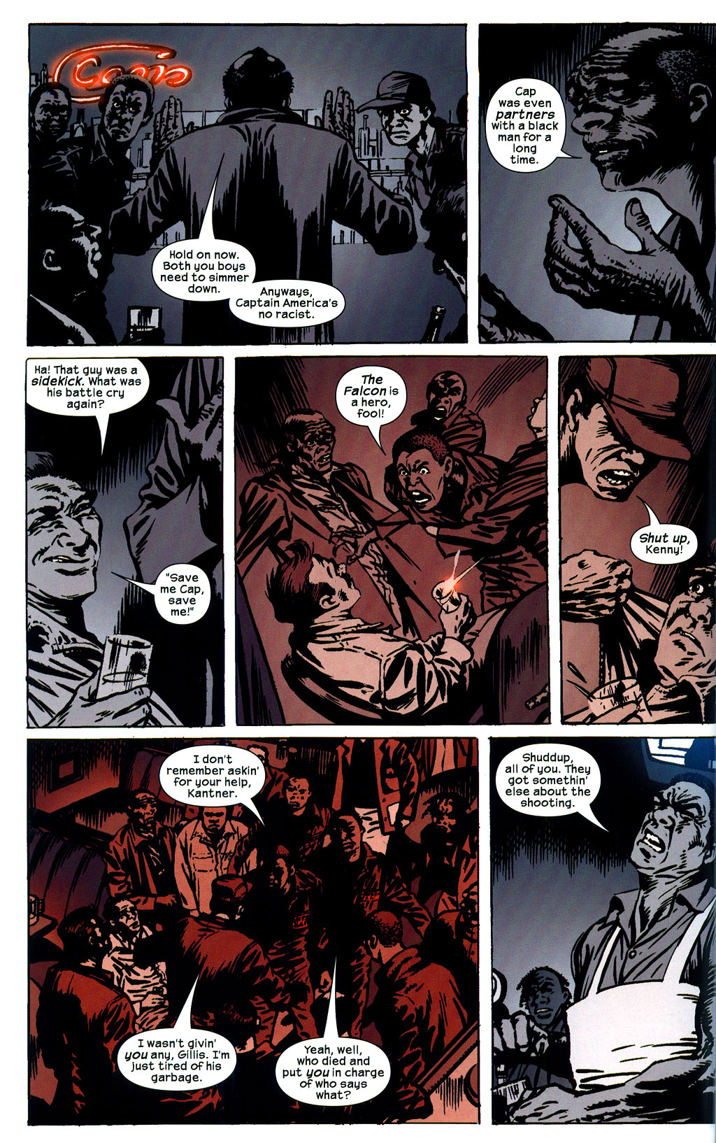 Read online Captain America: Red, White & Blue comic -  Issue # TPB - 82