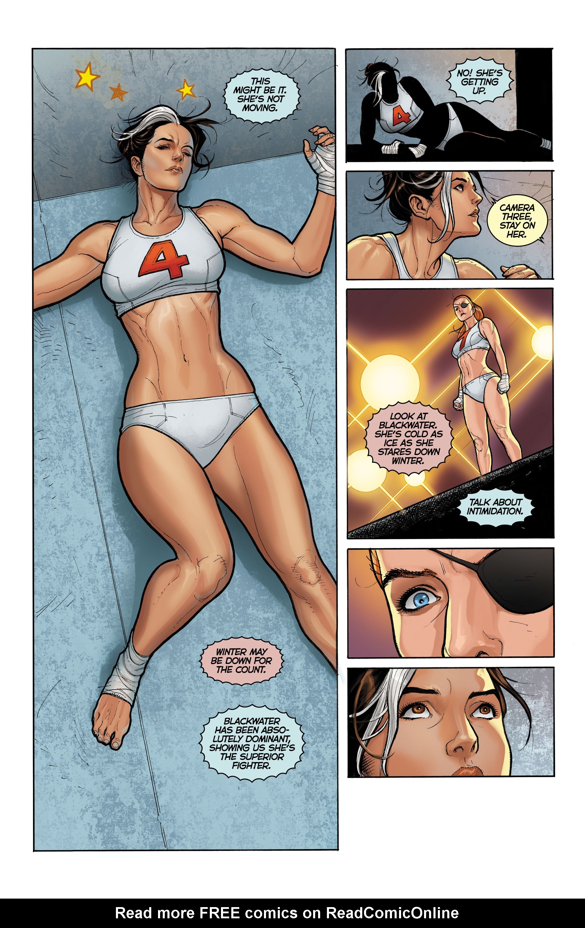 Read online Fight Girls comic -  Issue #4 - 14