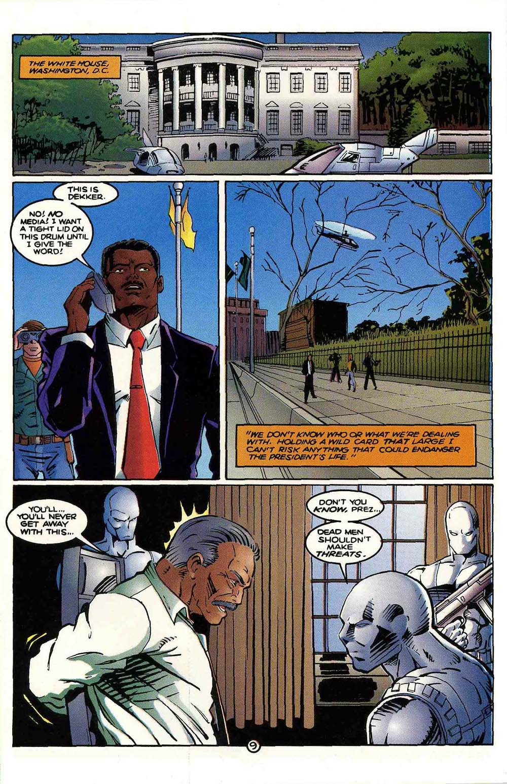 Read online Man of War comic -  Issue #8 - 12