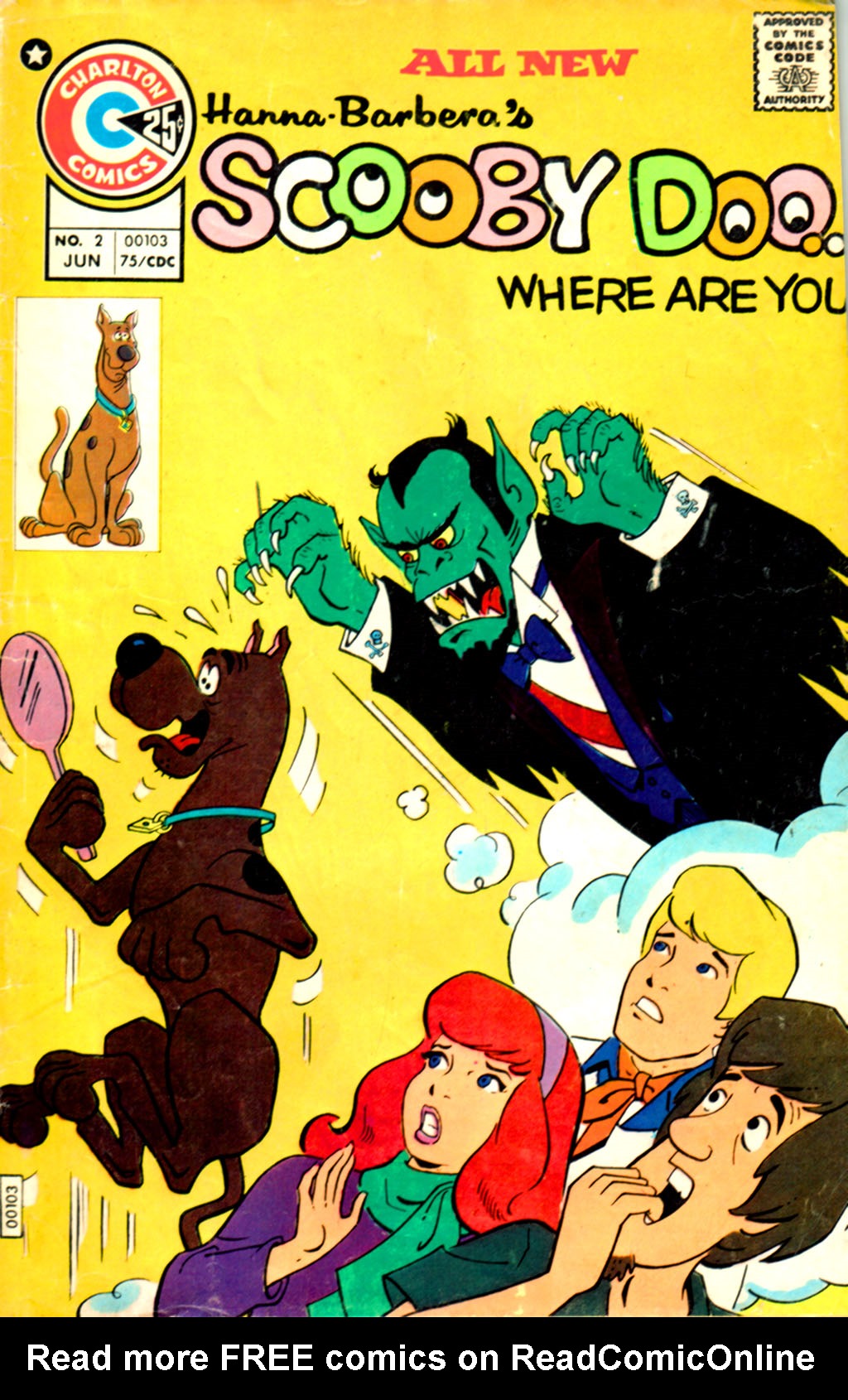 Read online Scooby Doo, Where Are You? (1975) comic -  Issue #2 - 1