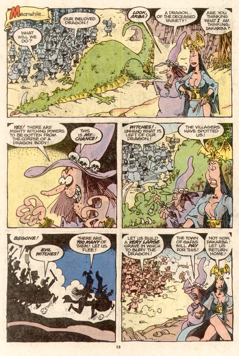 Read online Sergio Aragonés Groo the Wanderer comic -  Issue #67 - 9