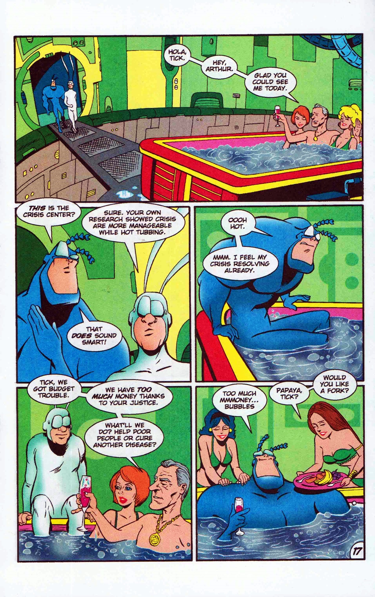 Read online The Tick: Days of Drama comic -  Issue #6 - 19