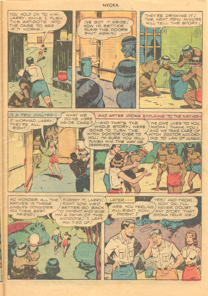 Read online Nyoka the Jungle Girl (1945) comic -  Issue #24 - 33