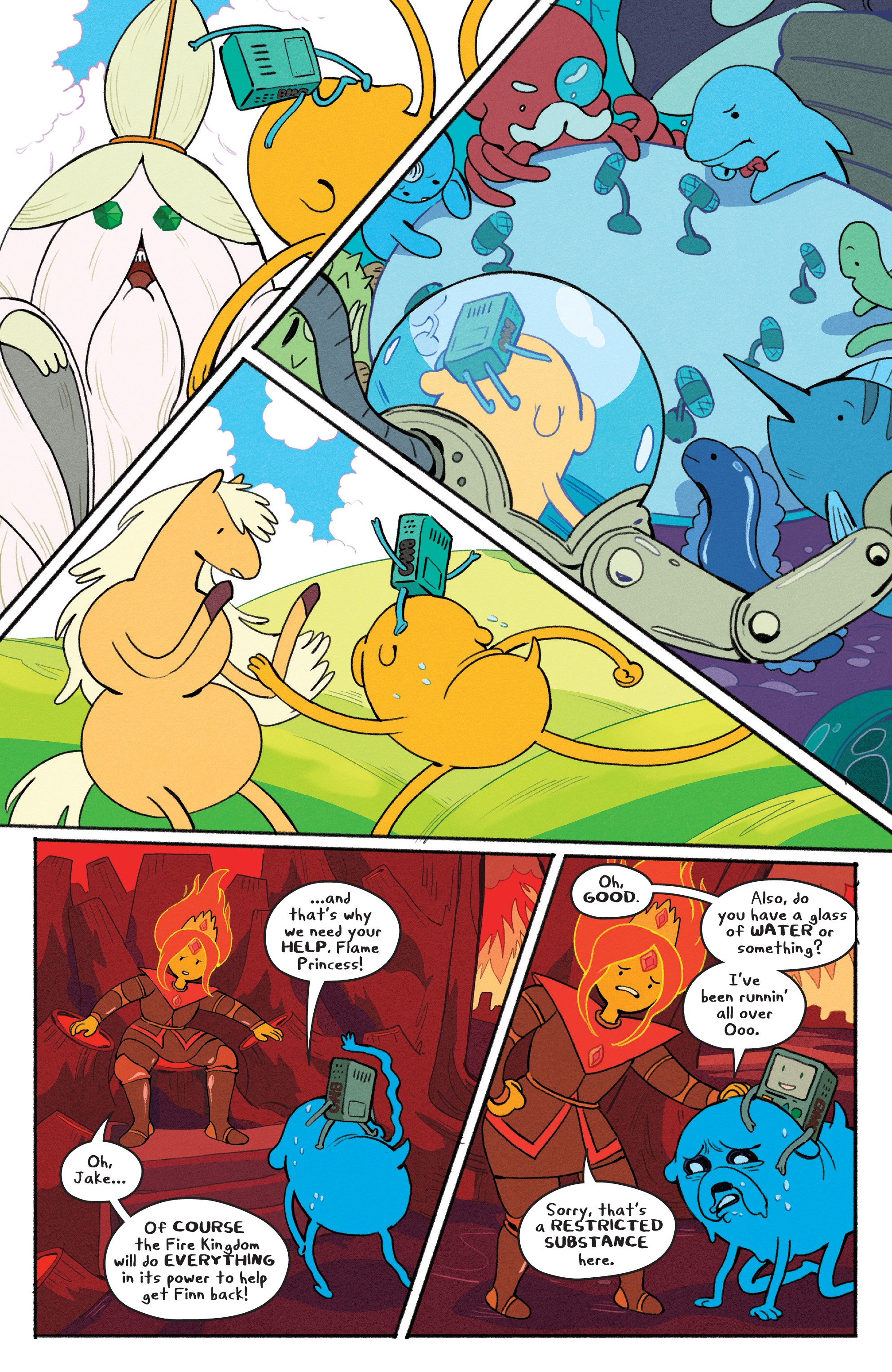Read online Adventure Time: Beginning of the End comic -  Issue # _TPB - 43