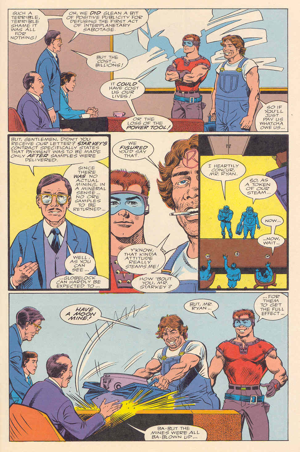 Read online Steelgrip Starkey comic -  Issue #4 - 32