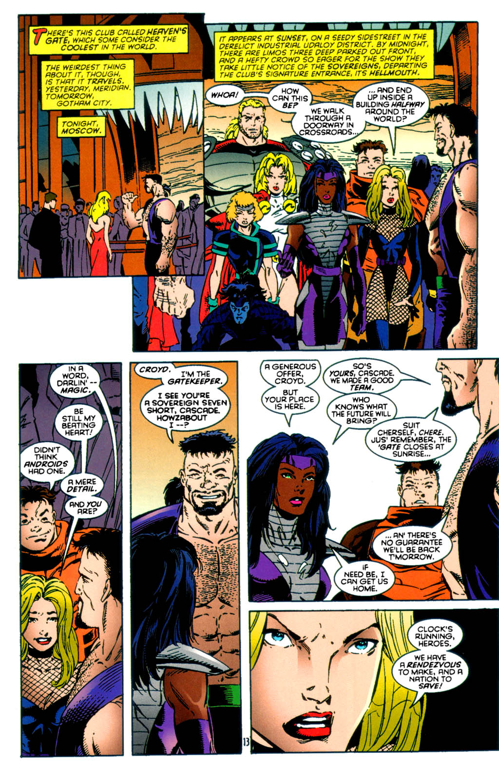 Read online Sovereign Seven comic -  Issue #32 - 13