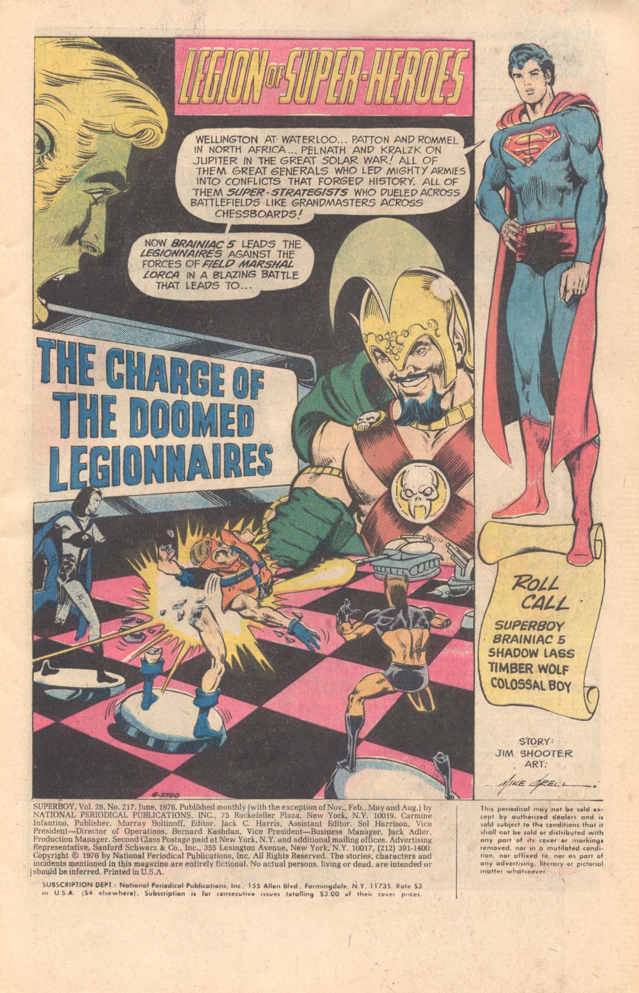 Read online Superboy (1949) comic -  Issue #217 - 2