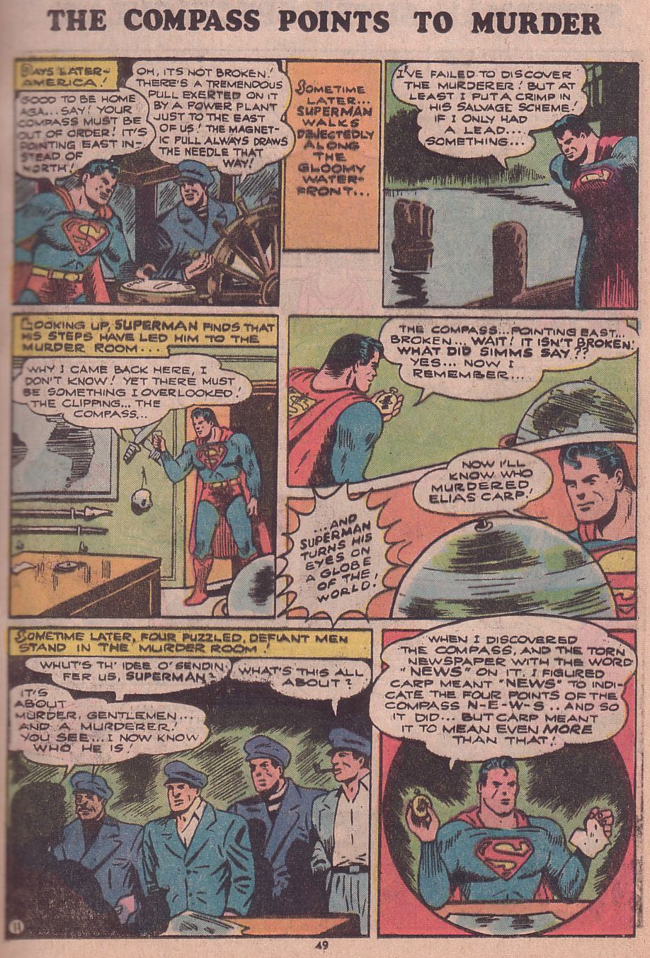 Read online Superman (1939) comic -  Issue #278 - 49