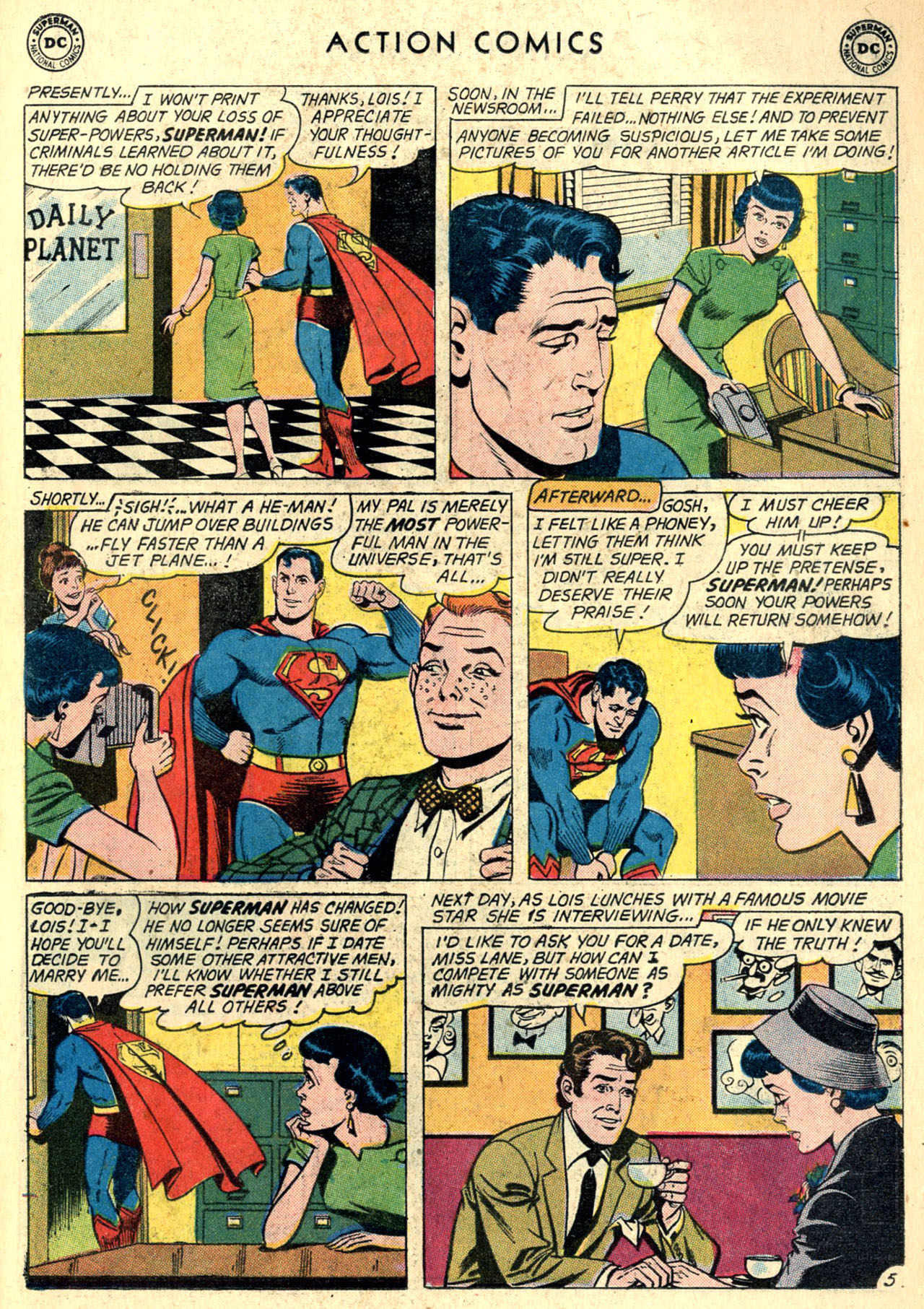 Read online Action Comics (1938) comic -  Issue #274 - 7