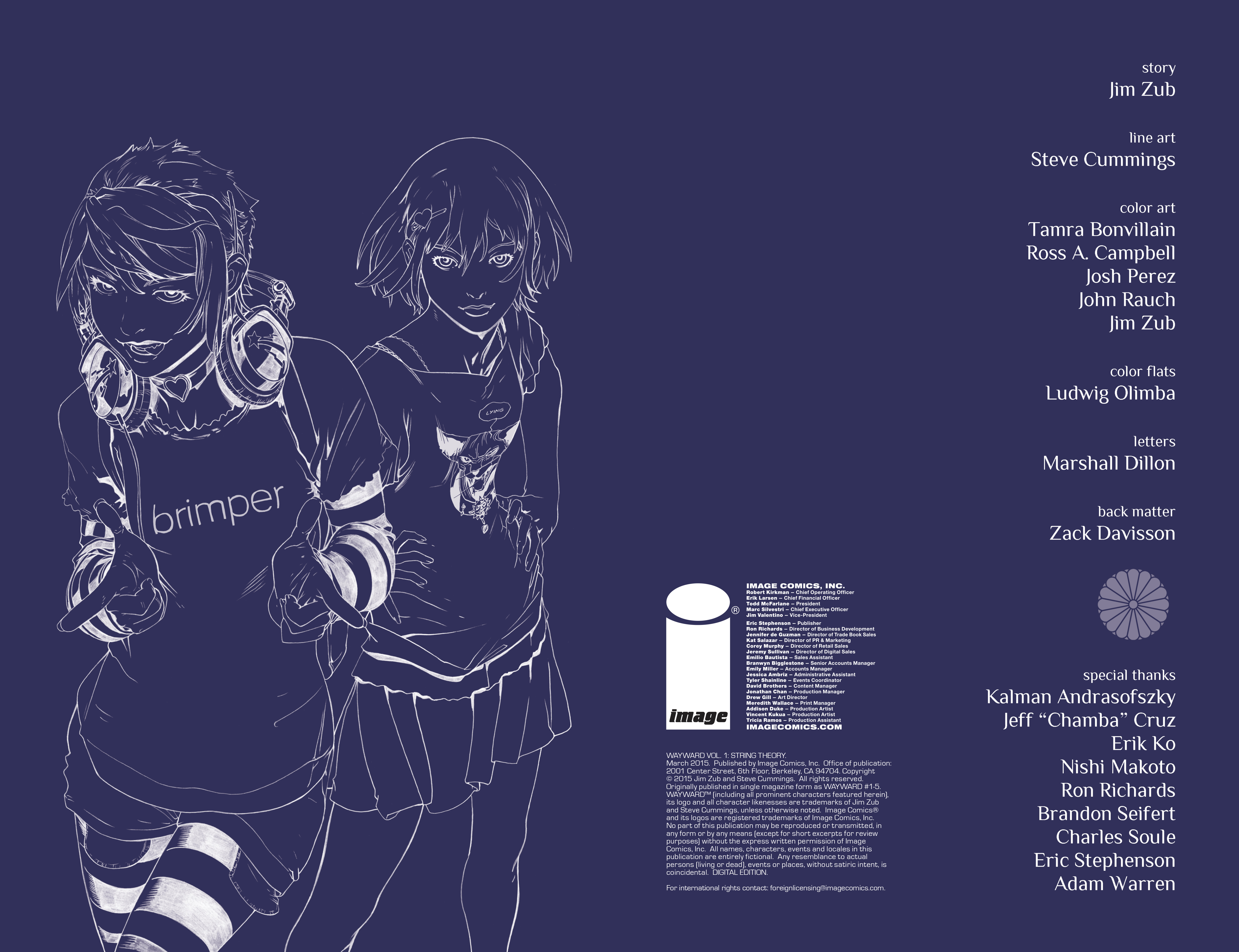 Read online Wayward comic -  Issue # _TPB 1 - 3