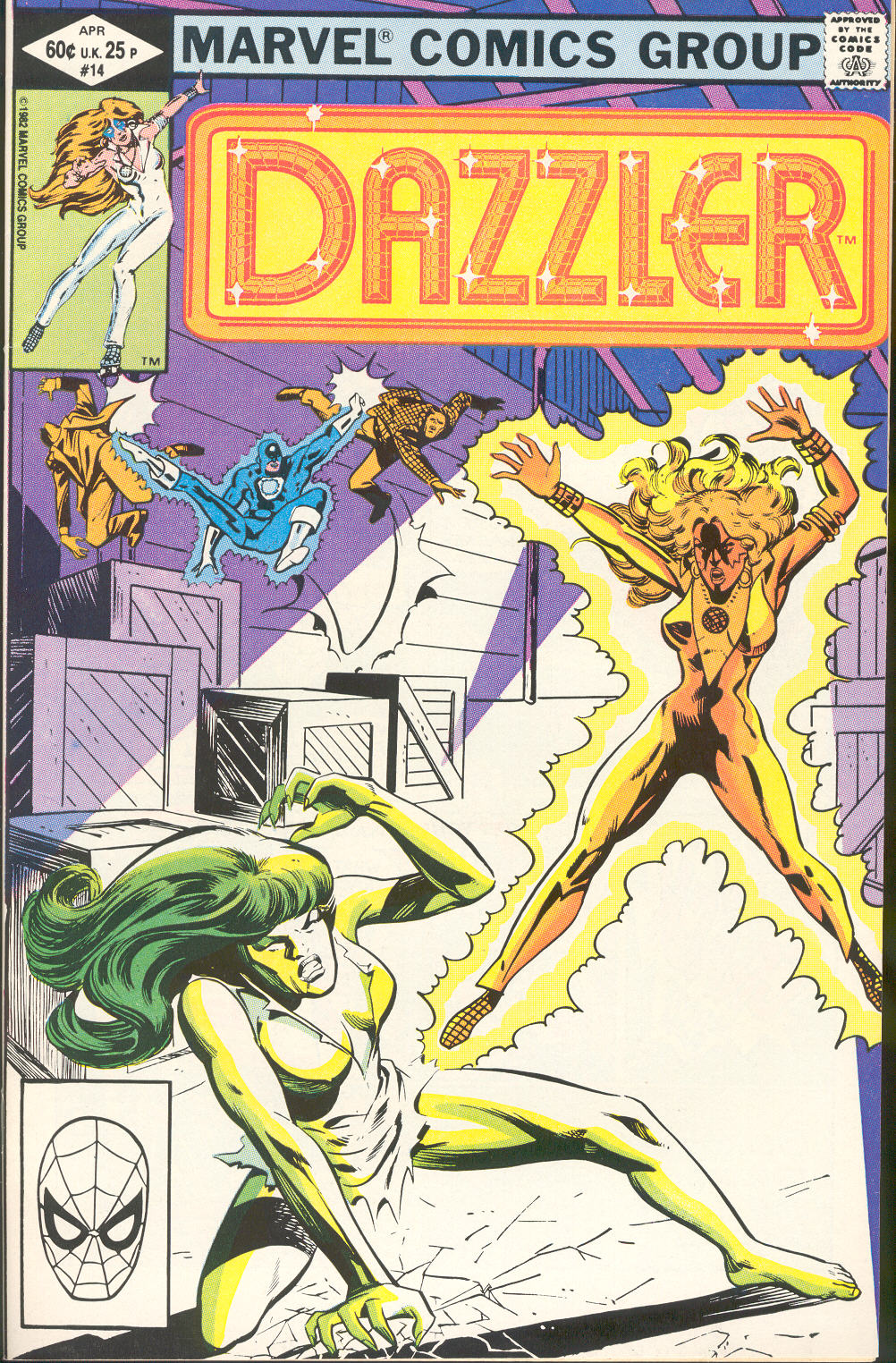 Read online Dazzler (1981) comic -  Issue #14 - 1