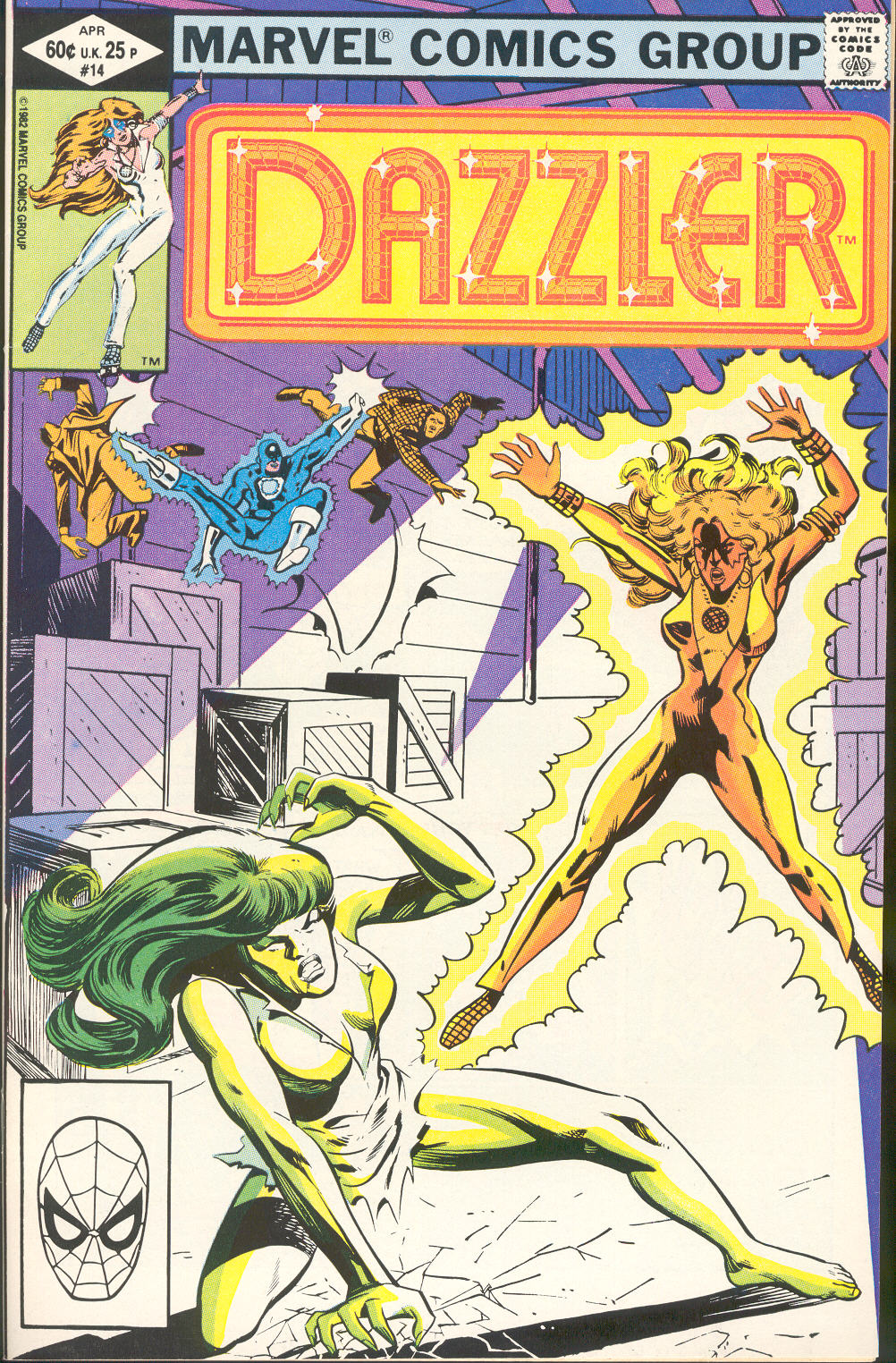 Dazzler (1981) issue 14 - Page 1