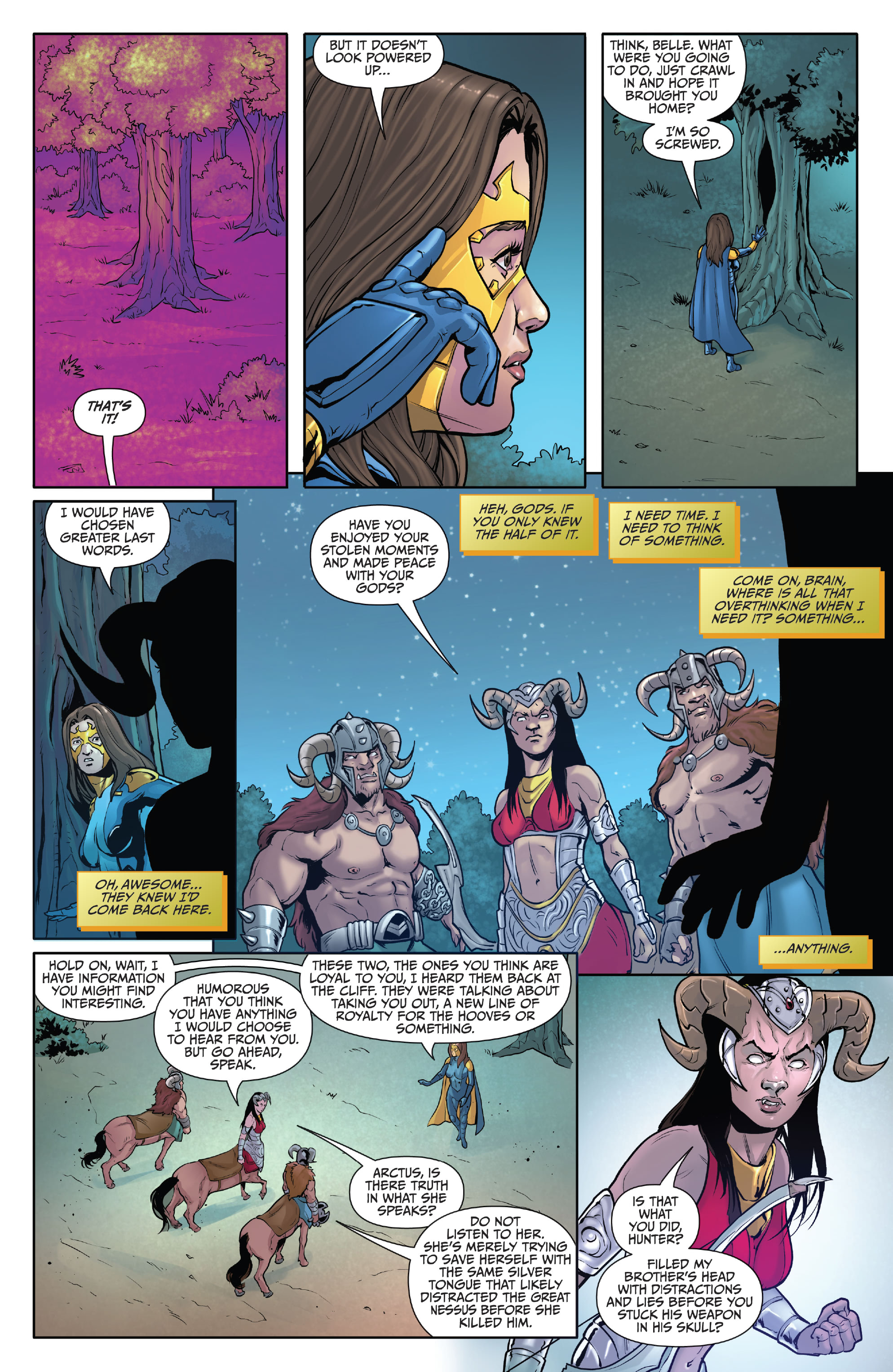 Read online Belle: Hunt of the Centaurs comic -  Issue # Full - 22