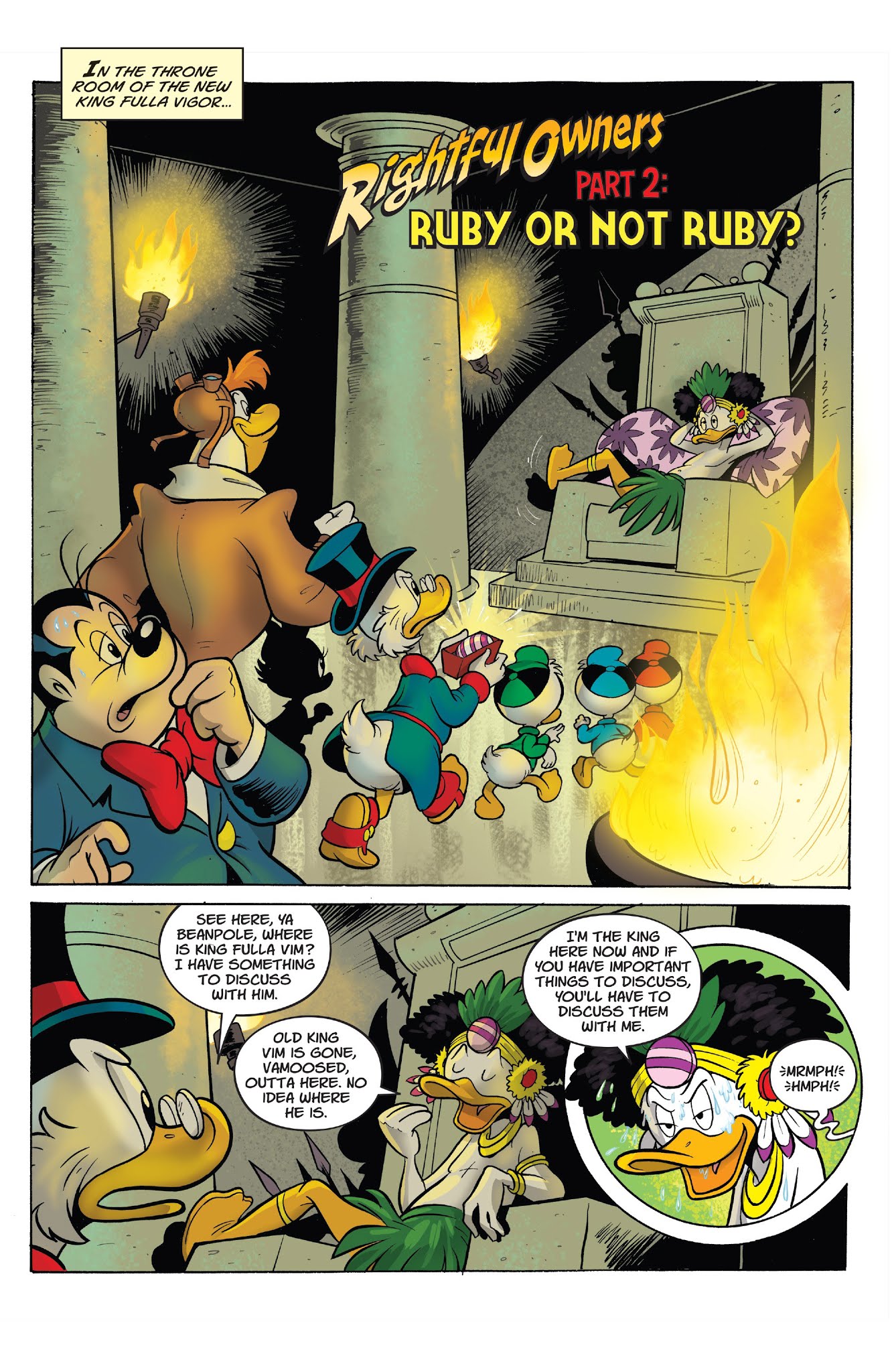 Read online Disney Afternoon Giant comic -  Issue #2 - 25