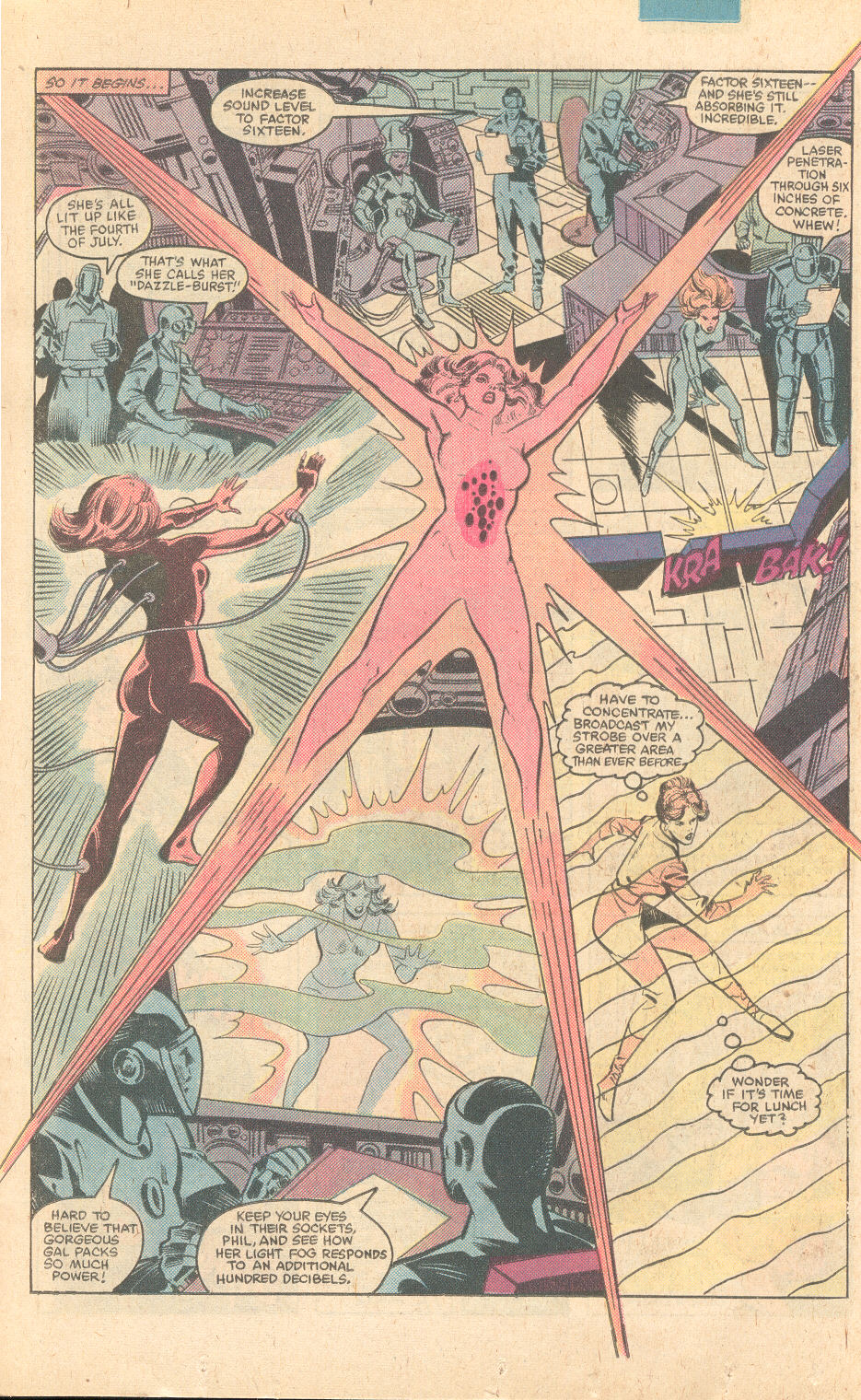 Read online Dazzler (1981) comic -  Issue #9 - 8