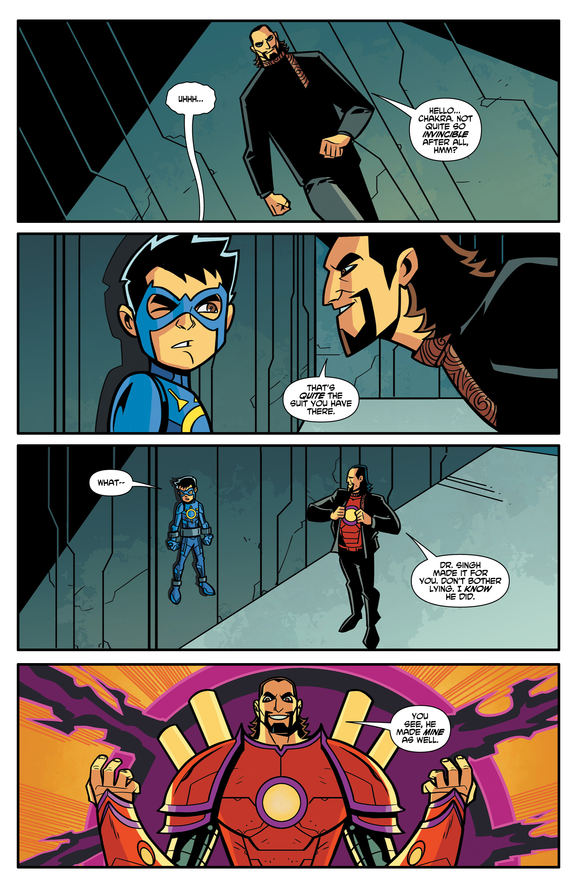 Read online Chakra the Invincible comic -  Issue #7 - 4