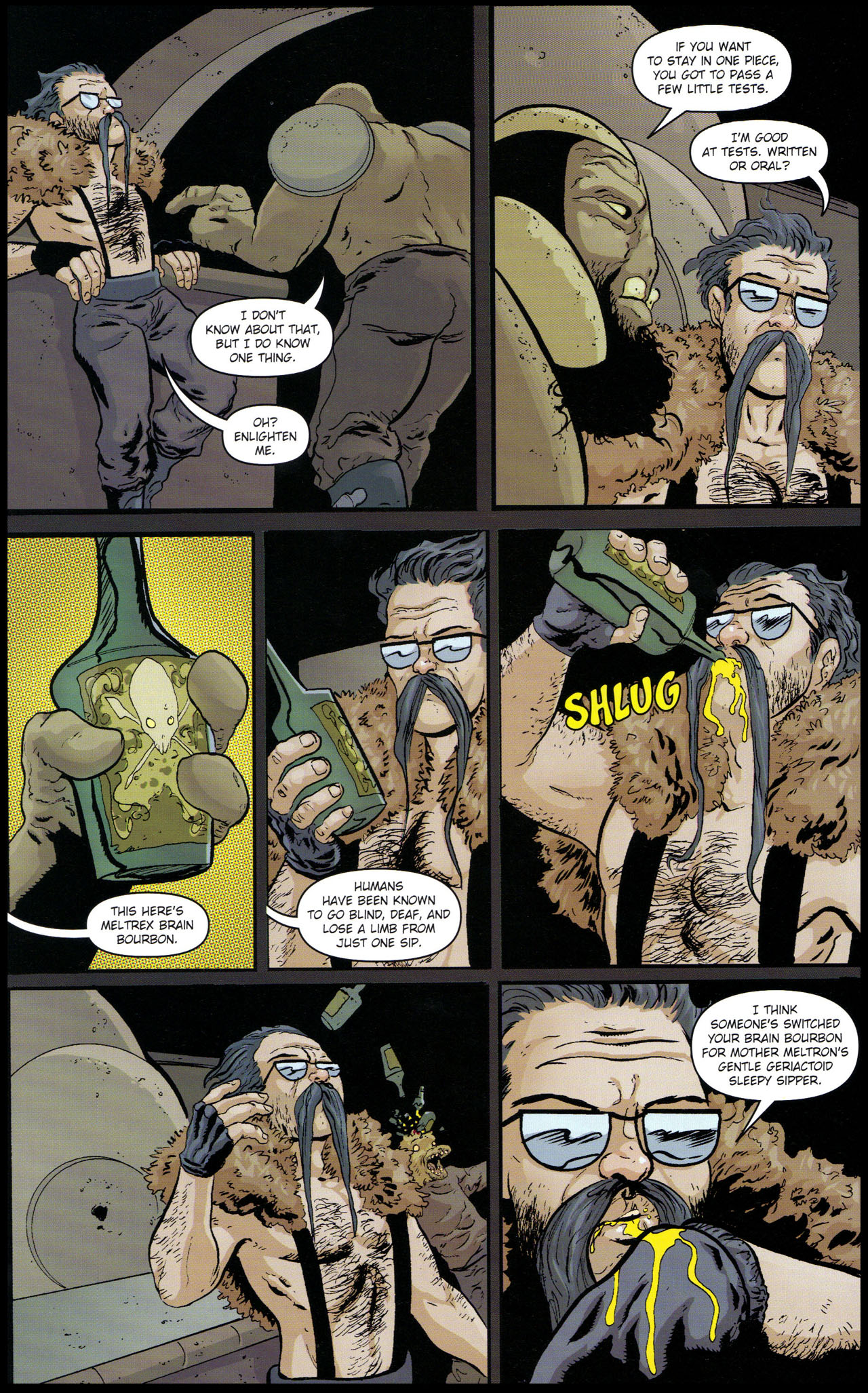 Read online Stephen Colbert's Tek Jansen comic -  Issue #4 - 22