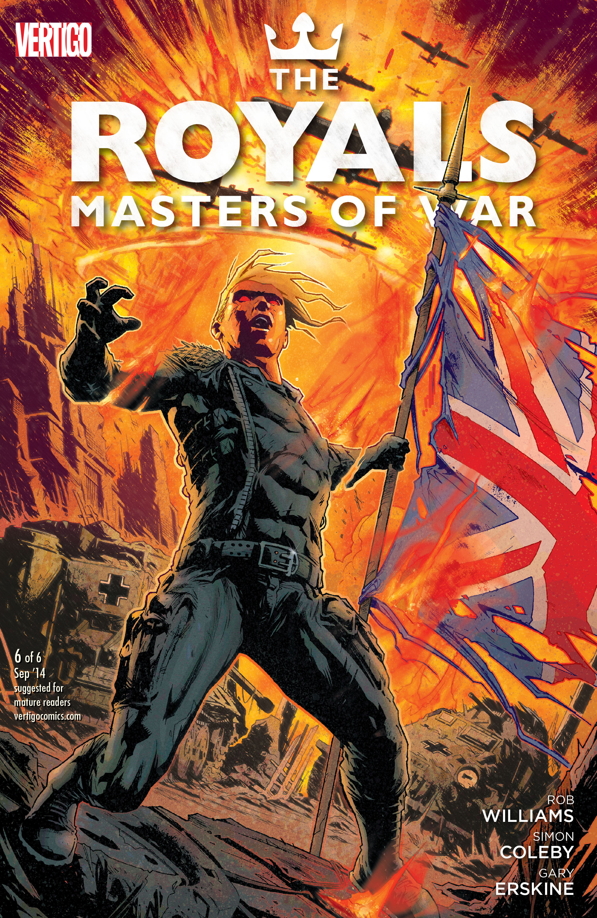 Read online The Royals: Masters of War comic -  Issue #6 - 1