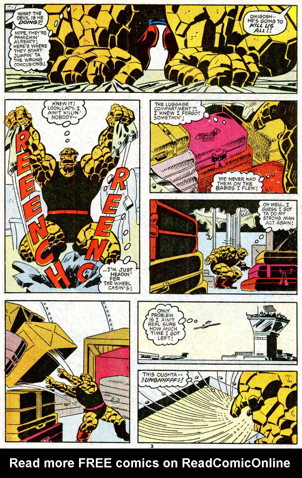 Read online The Thing comic -  Issue #32 - 4