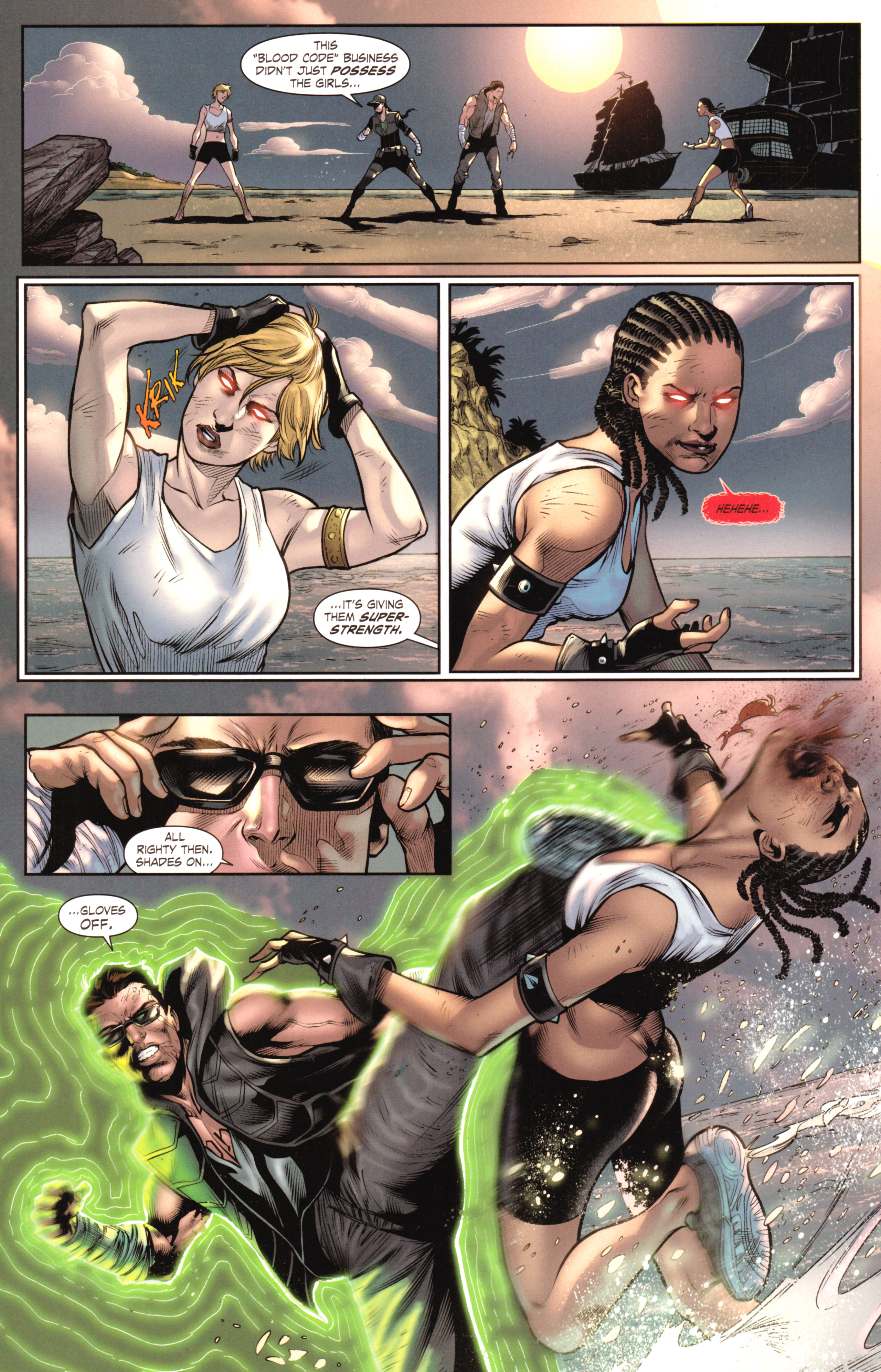 Read online Mortal Kombat X [II] comic -  Issue #9 - 28