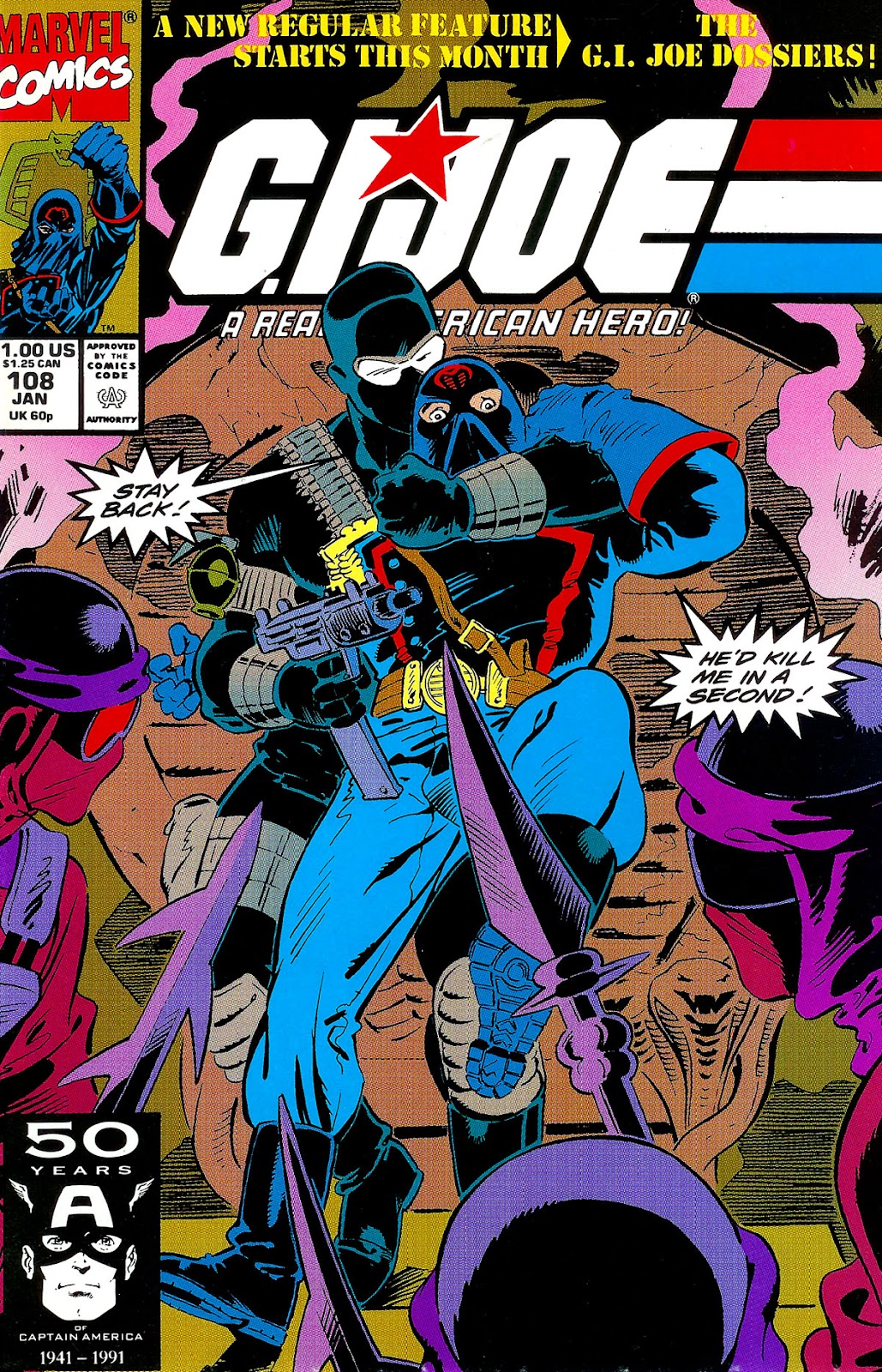 G.I. Joe: A Real American Hero issue 108 - Page 1