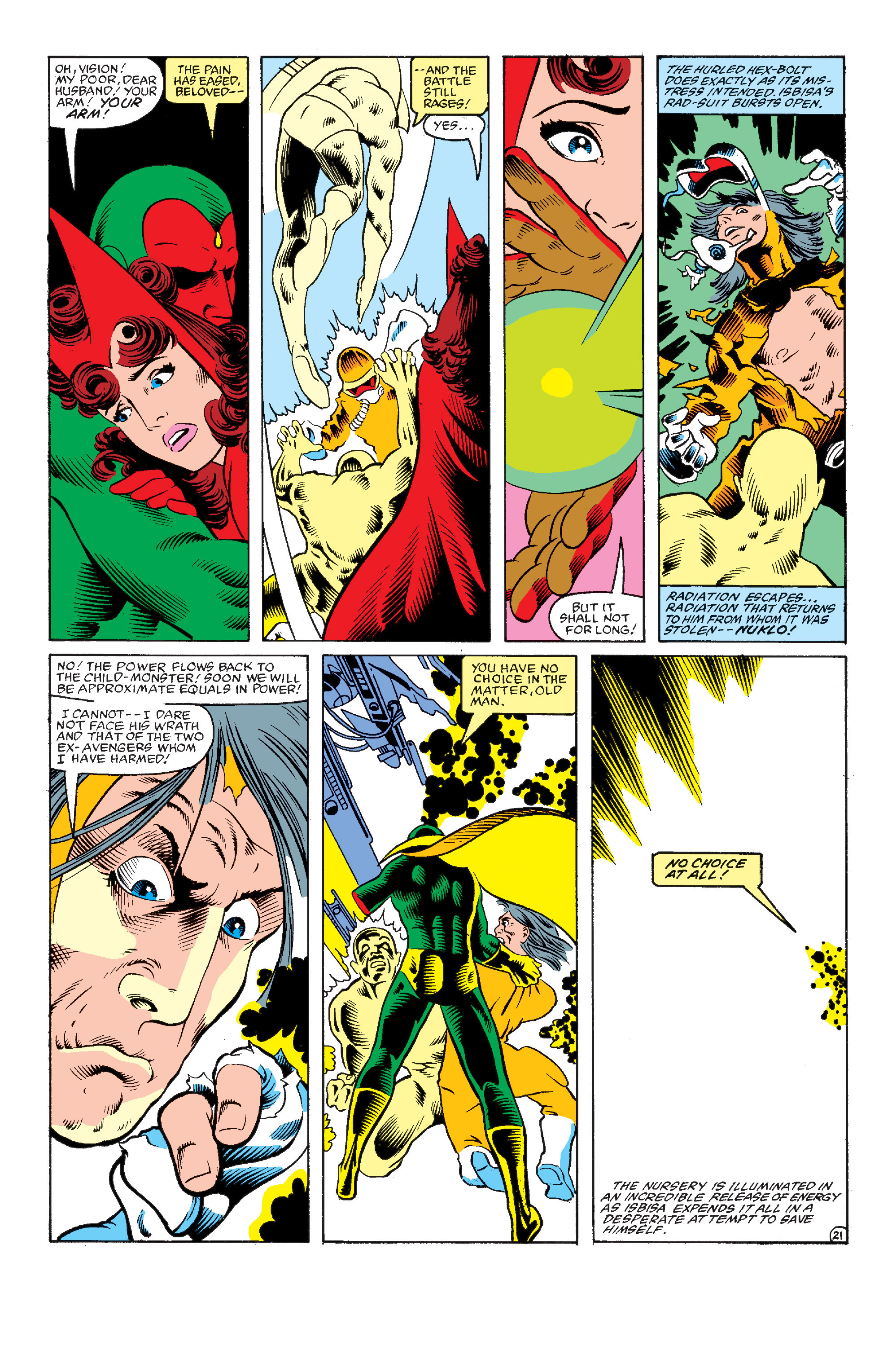 Read online The Vision and the Scarlet Witch (1982) comic -  Issue #2 - 22