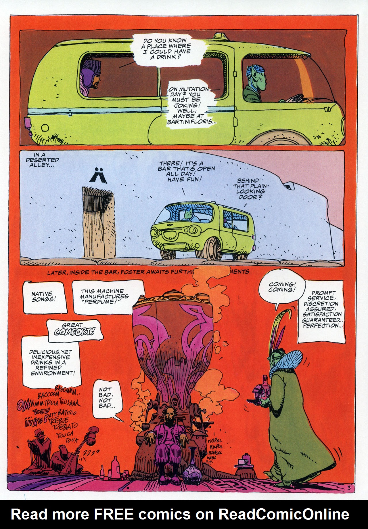 Read online Epic Graphic Novel: Moebius comic -  Issue # TPB 6 - 9