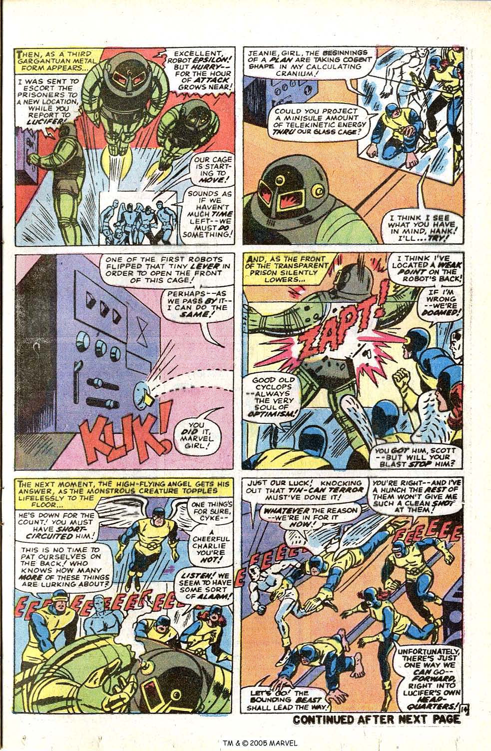 Uncanny X-Men (1963) issue 72 - Page 17