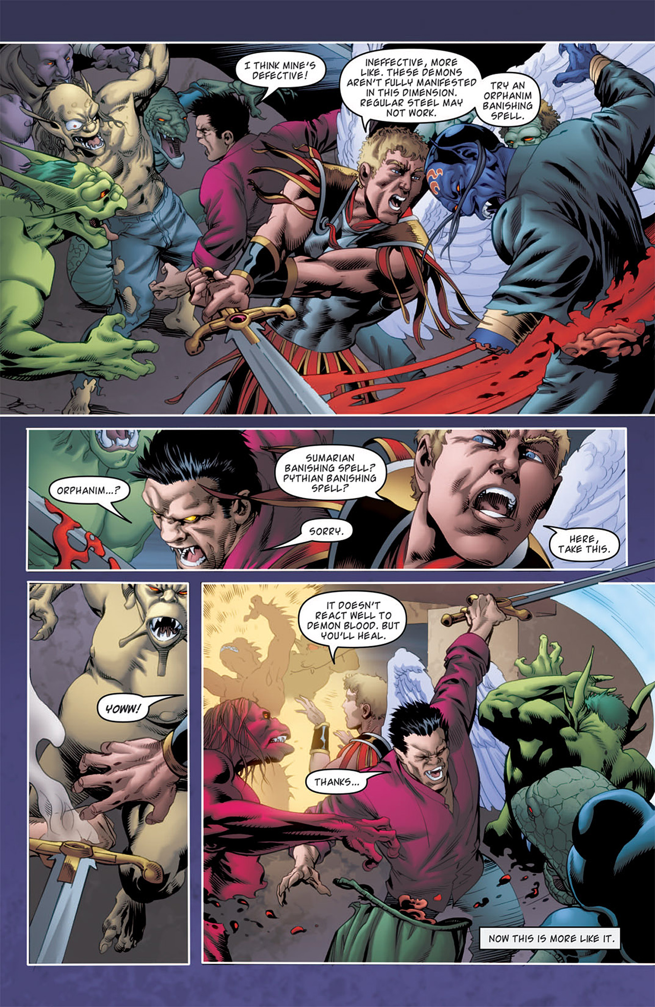 Read online Angel comic -  Issue #20 - 17