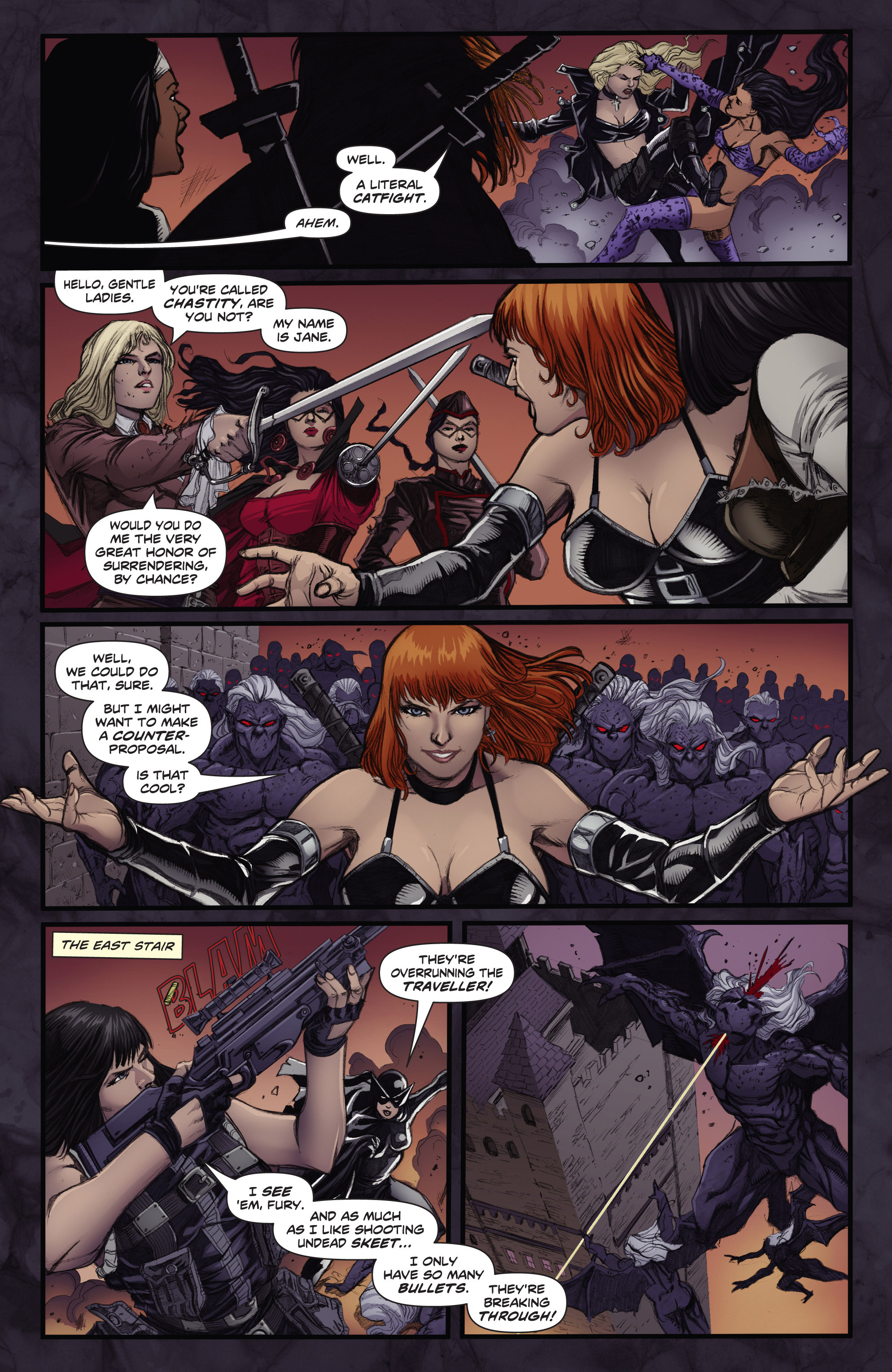 Read online Swords of Sorrow comic -  Issue #6 - 13