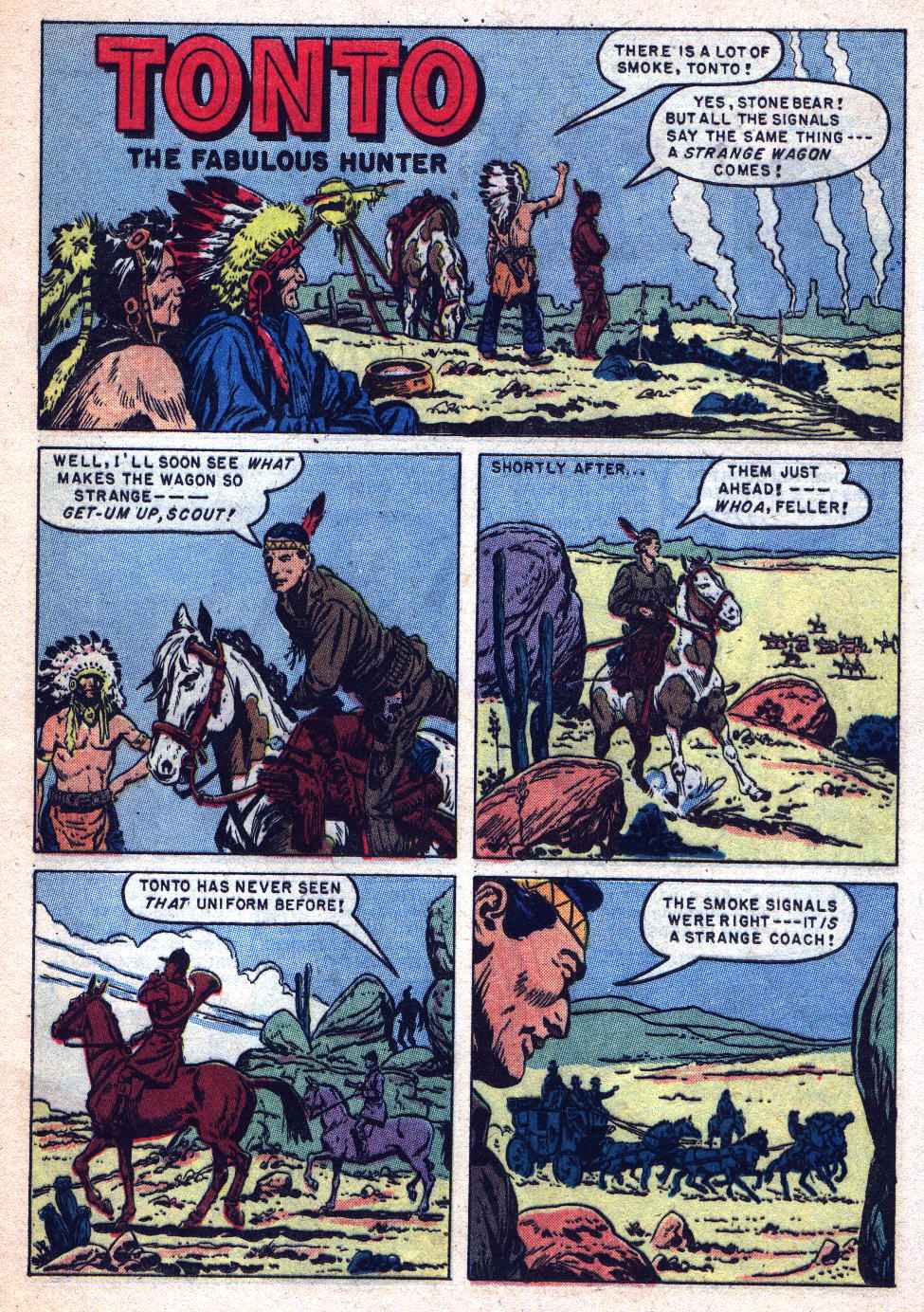 Read online Lone Ranger's Companion Tonto comic -  Issue #24 - 25