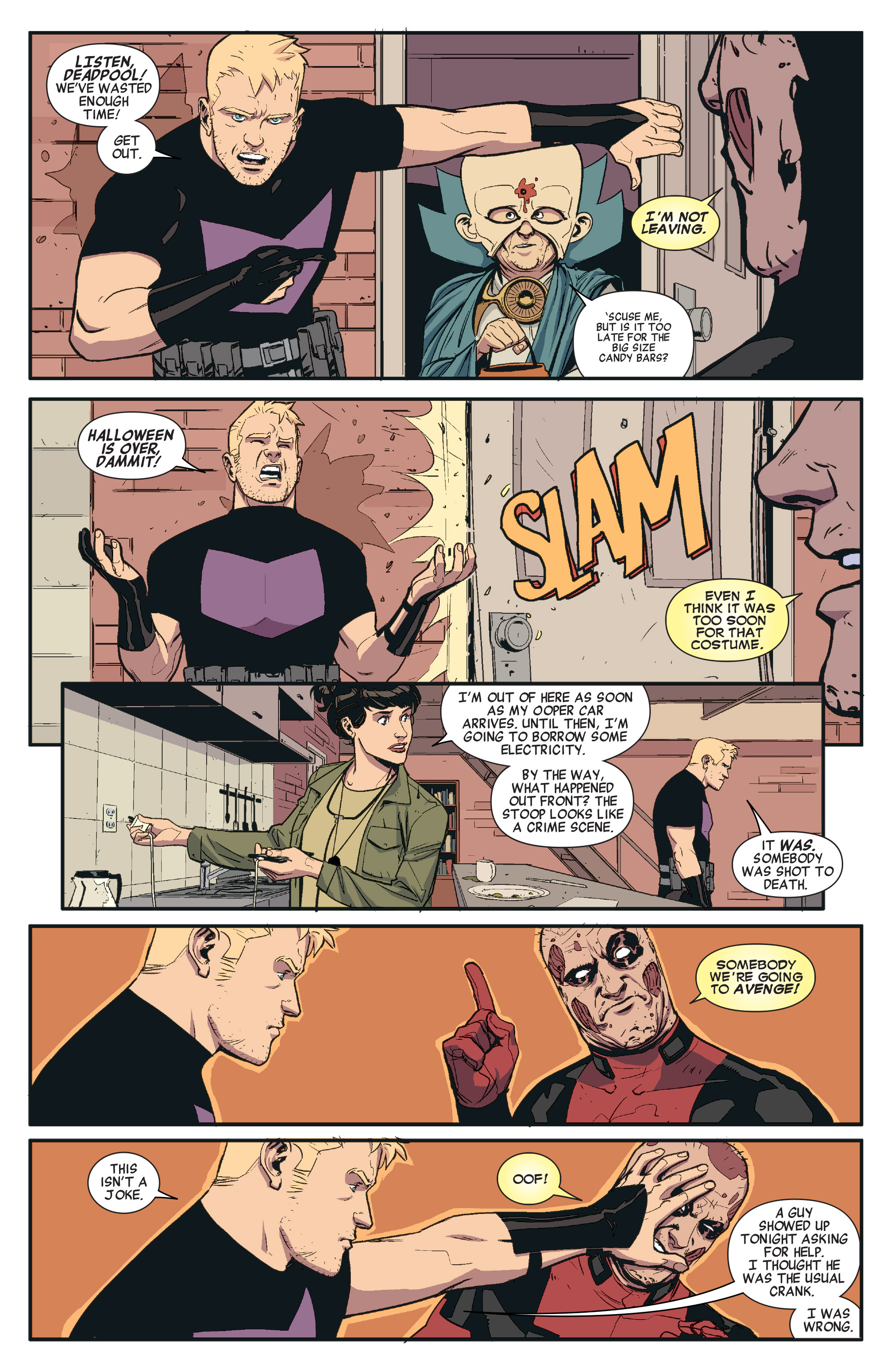Read online Hawkeye vs. Deadpool comic -  Issue #1 - 9