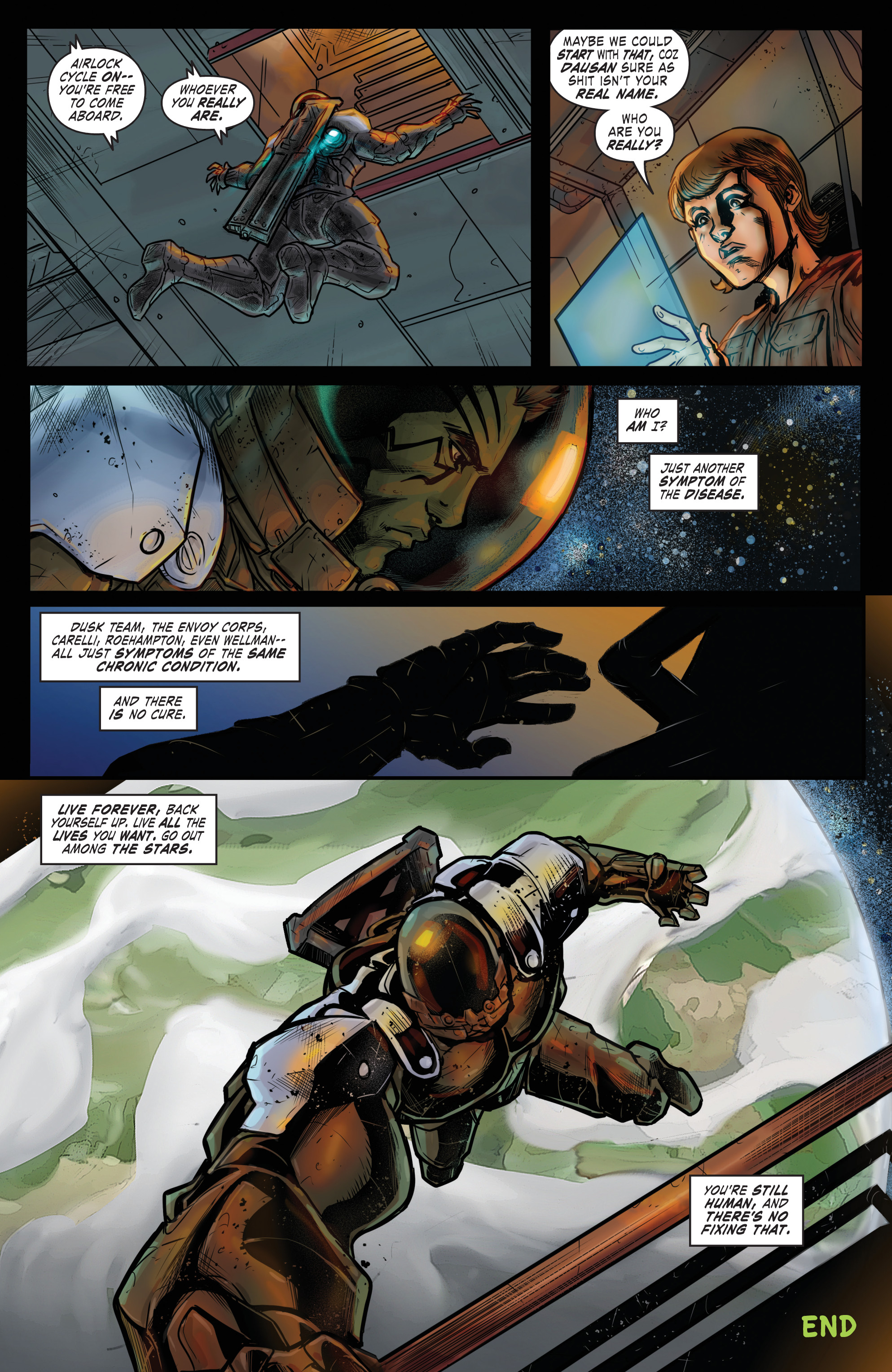 Read online Altered Carbon: Download Blues comic -  Issue # TPB - 129